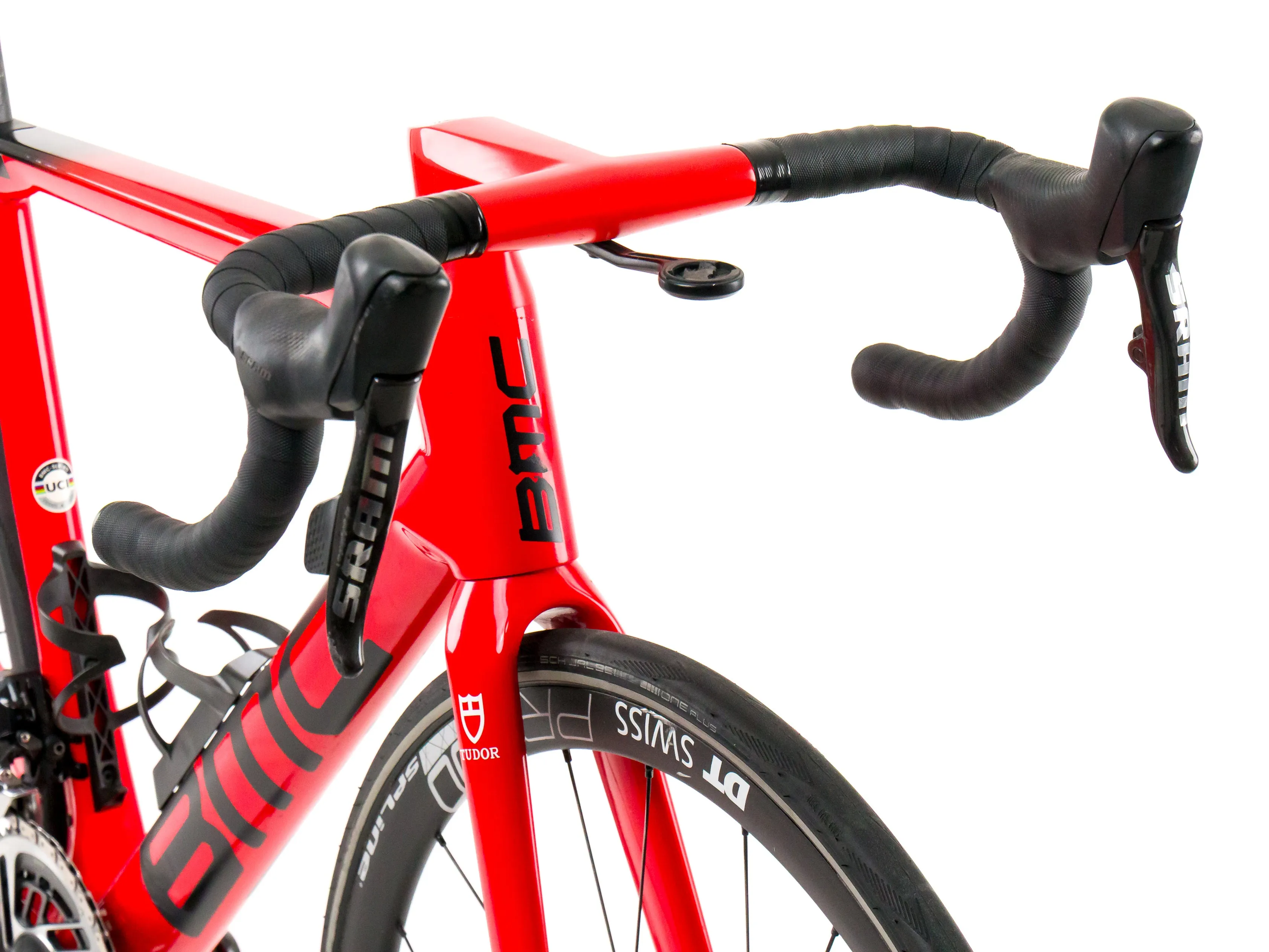 BMC Teammachine SLR01  2023 Team Tudor Pro Cycling D. Sierra size 54 Sram Red eTap AXS 2x12sp