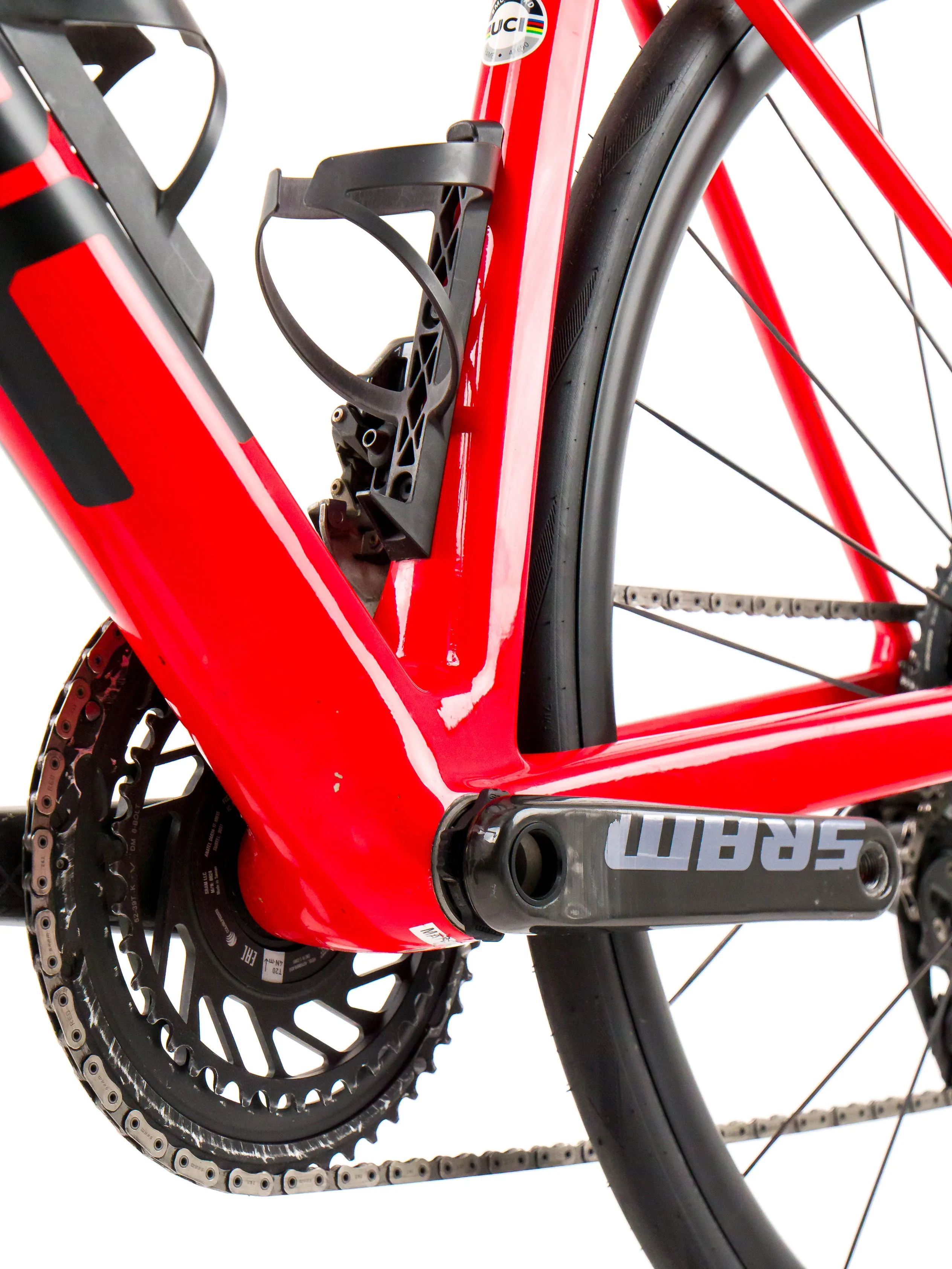 BMC Teammachine SLR01  2023 Team Tudor Pro Cycling F. Lykke size 54 Sram Red eTap AXS 2x12sp