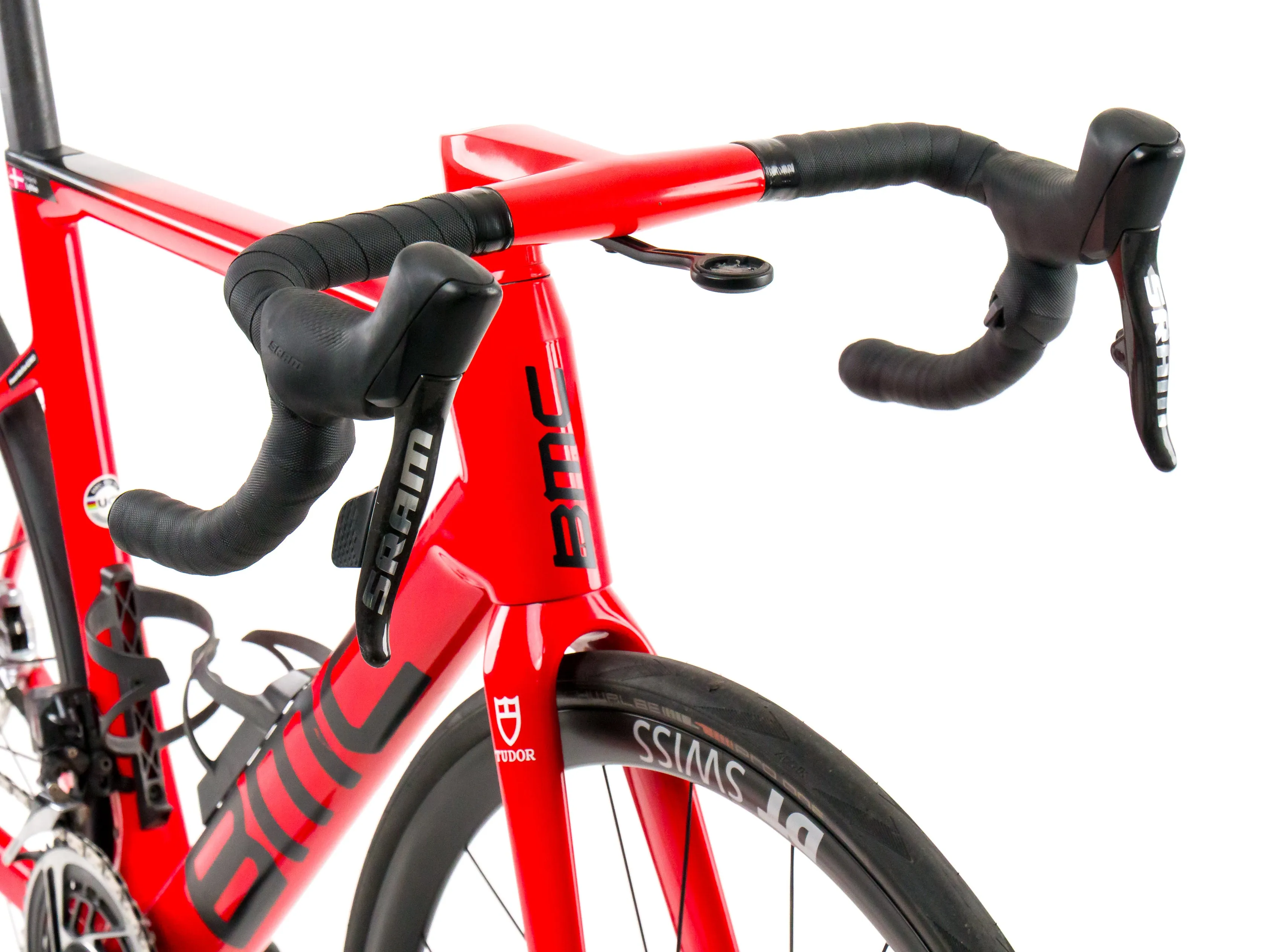 BMC Teammachine SLR01  2023 Team Tudor Pro Cycling F. Lykke size 54 Sram Red eTap AXS 2x12sp