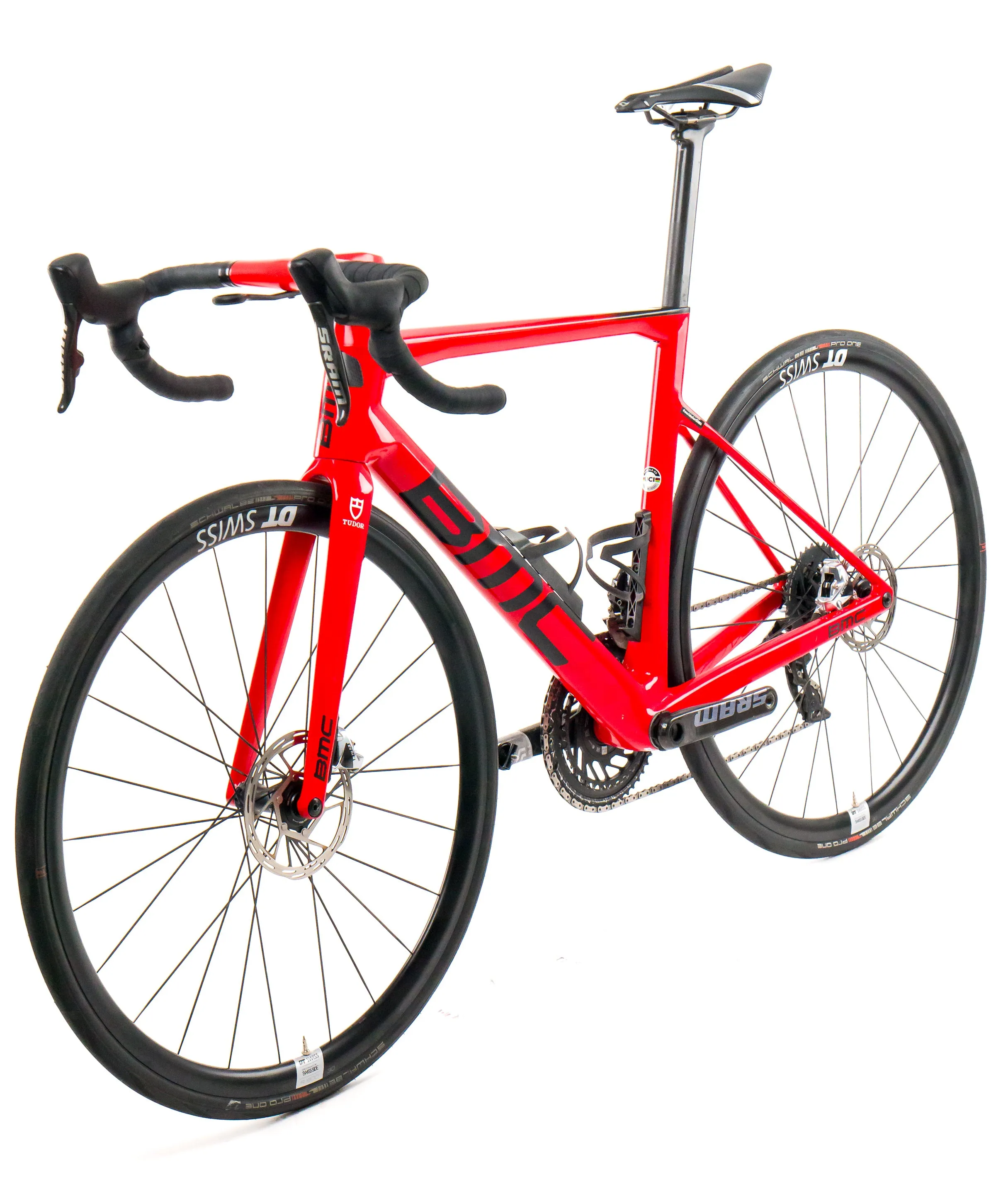 BMC Teammachine SLR01  2023 Team Tudor Pro Cycling F. Lykke size 54 Sram Red eTap AXS 2x12sp