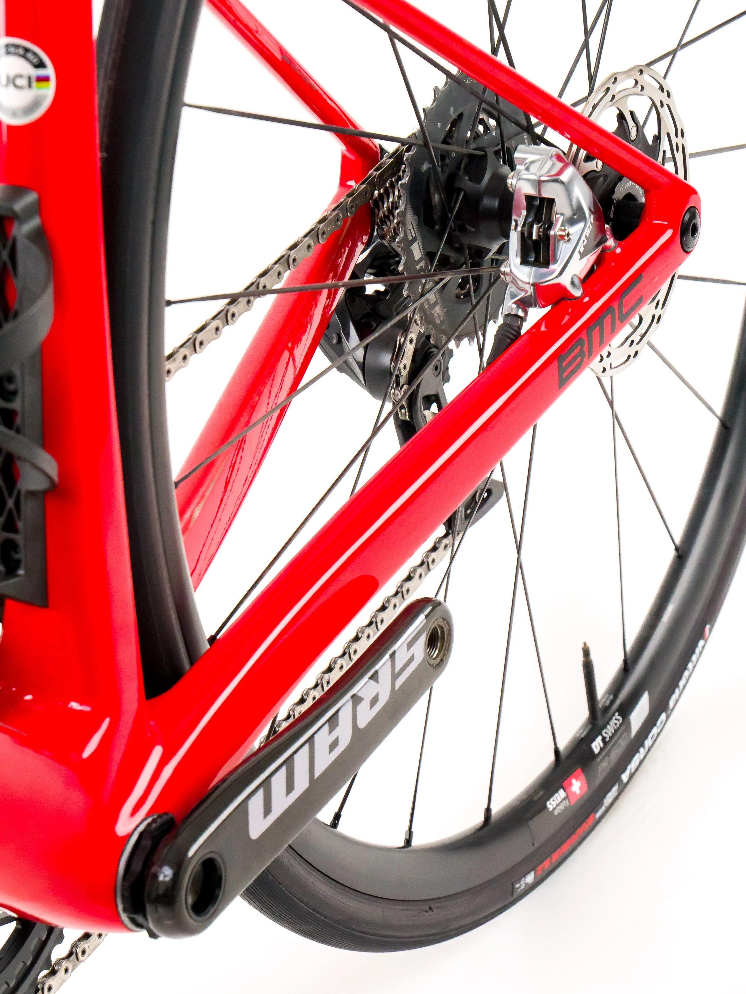 BMC Teammachine SLR01  2023 Team Tudor Pro Cycling J. Eriksson size 54 Sram Red eTap AXS 2x12sp