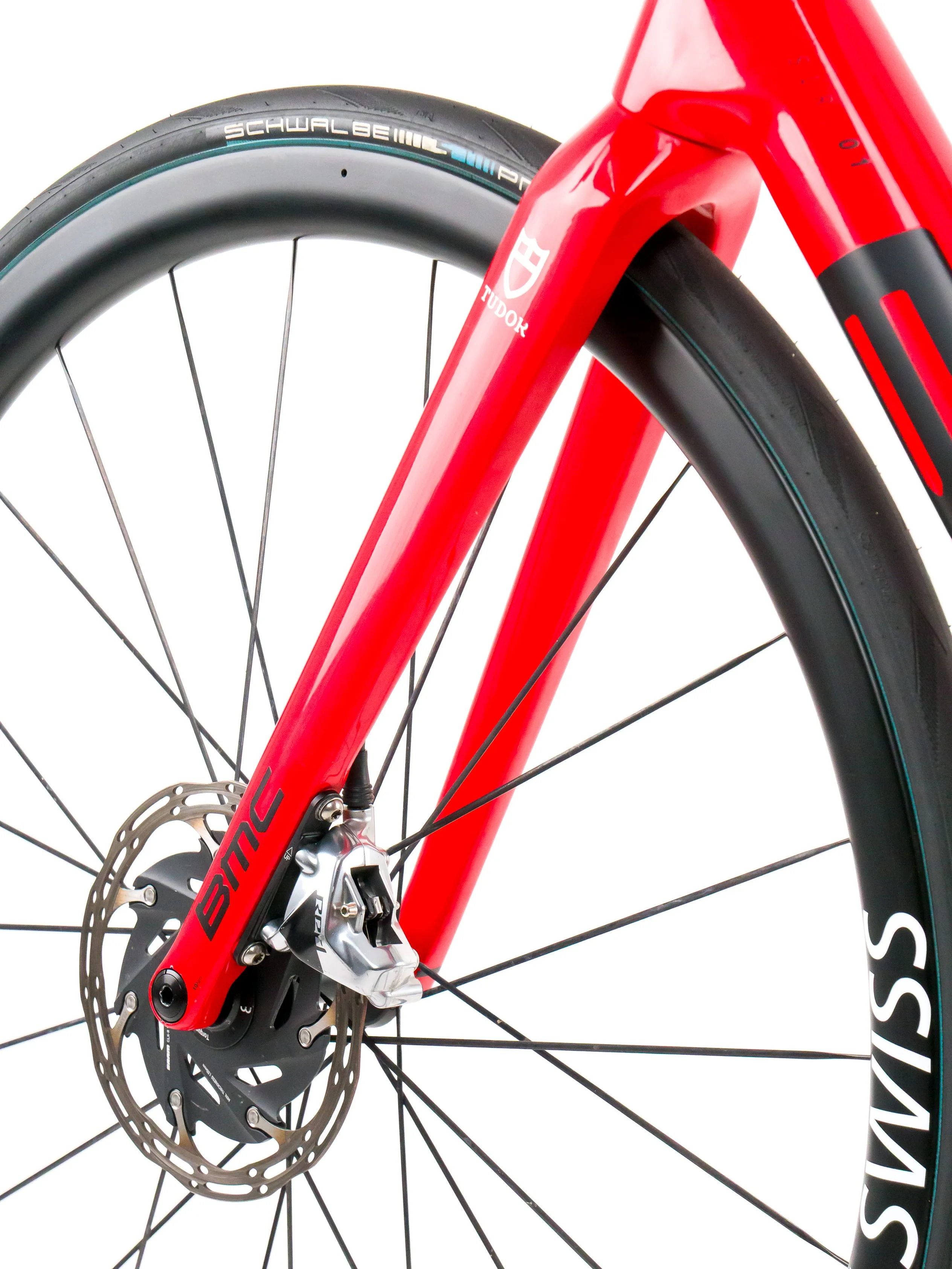 BMC Teammachine SLR01  2023 Team Tudor Pro Cycling J. Eriksson size 54 Sram Red eTap AXS 2x12sp