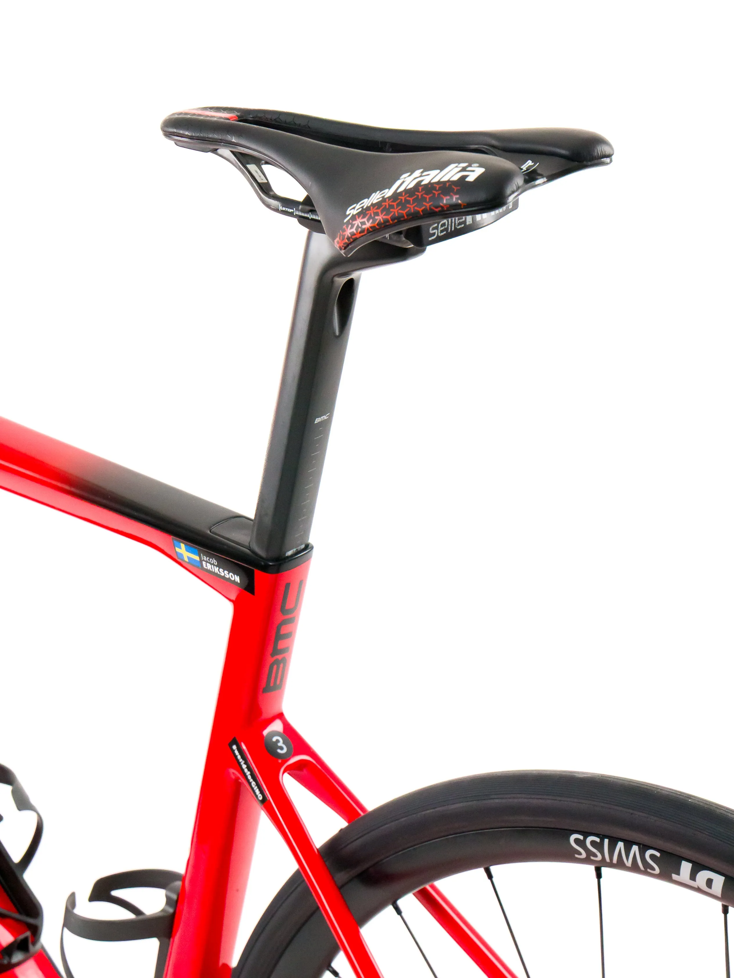 BMC Teammachine SLR01  2023 Team Tudor Pro Cycling J. Eriksson size 54 Sram Red eTap AXS 2x12sp
