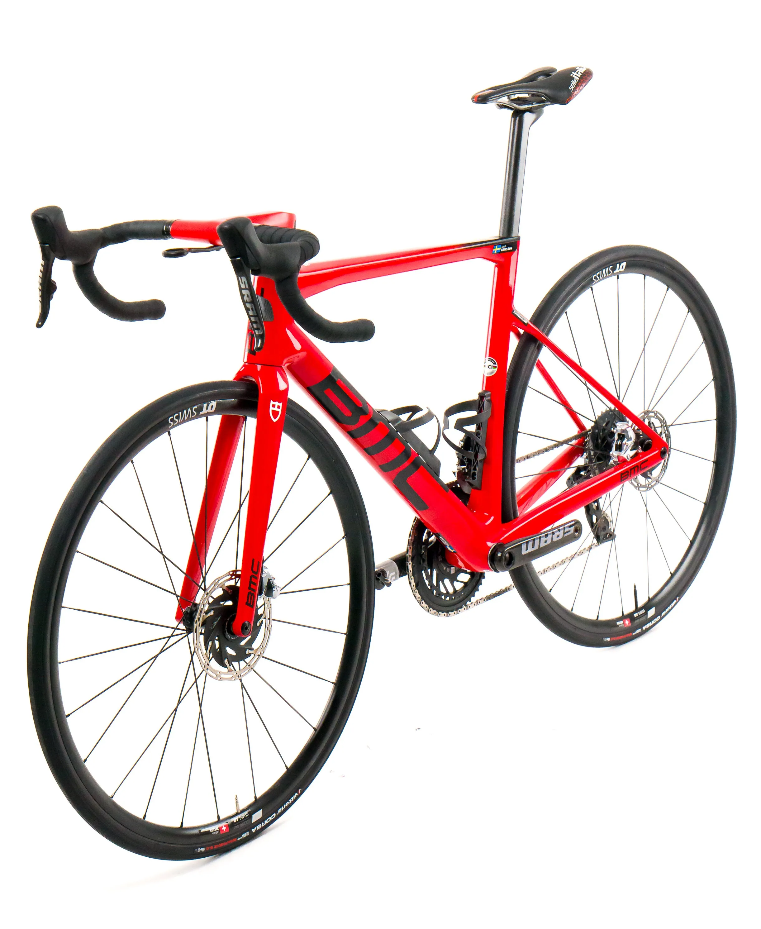 BMC Teammachine SLR01  2023 Team Tudor Pro Cycling J. Eriksson size 54 Sram Red eTap AXS 2x12sp