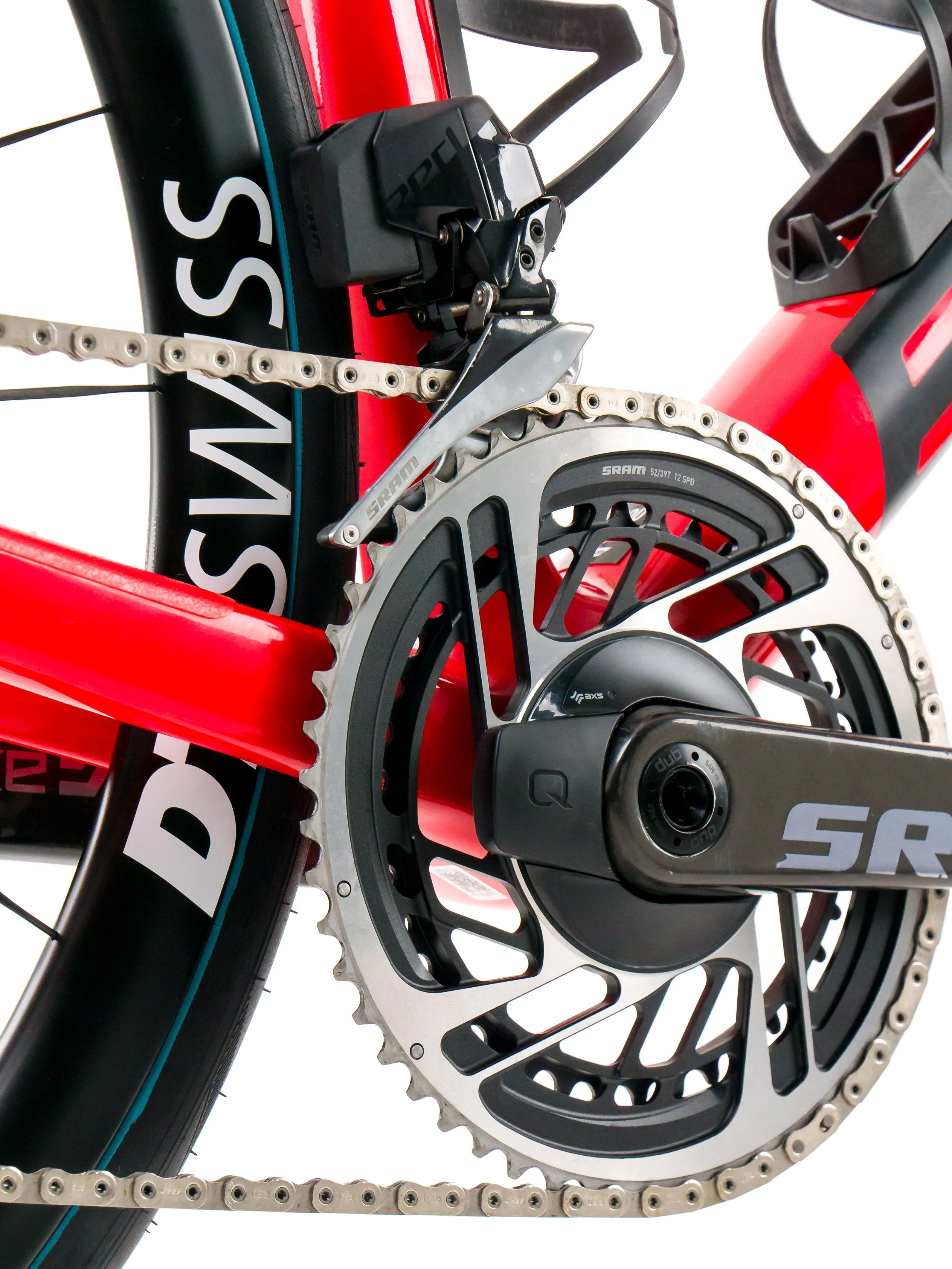 BMC Teammachine SLR01  2023 Team Tudor Pro Cycling J. Eriksson size 54 Sram Red eTap AXS 2x12sp