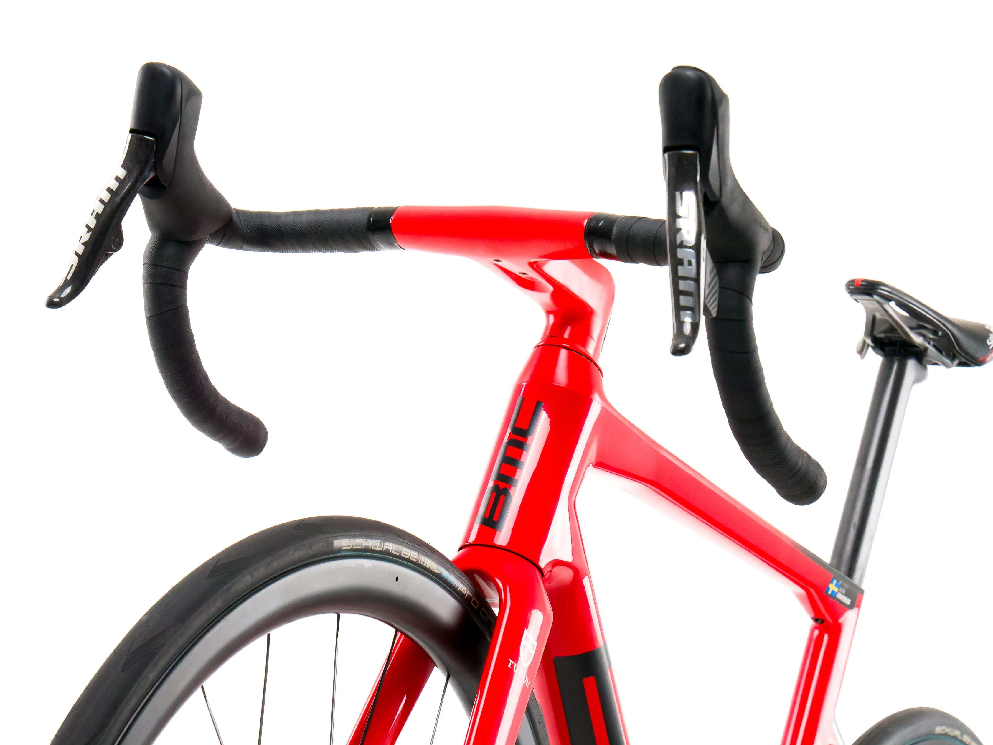 BMC Teammachine SLR01  2023 Team Tudor Pro Cycling J. Eriksson size 54 Sram Red eTap AXS 2x12sp