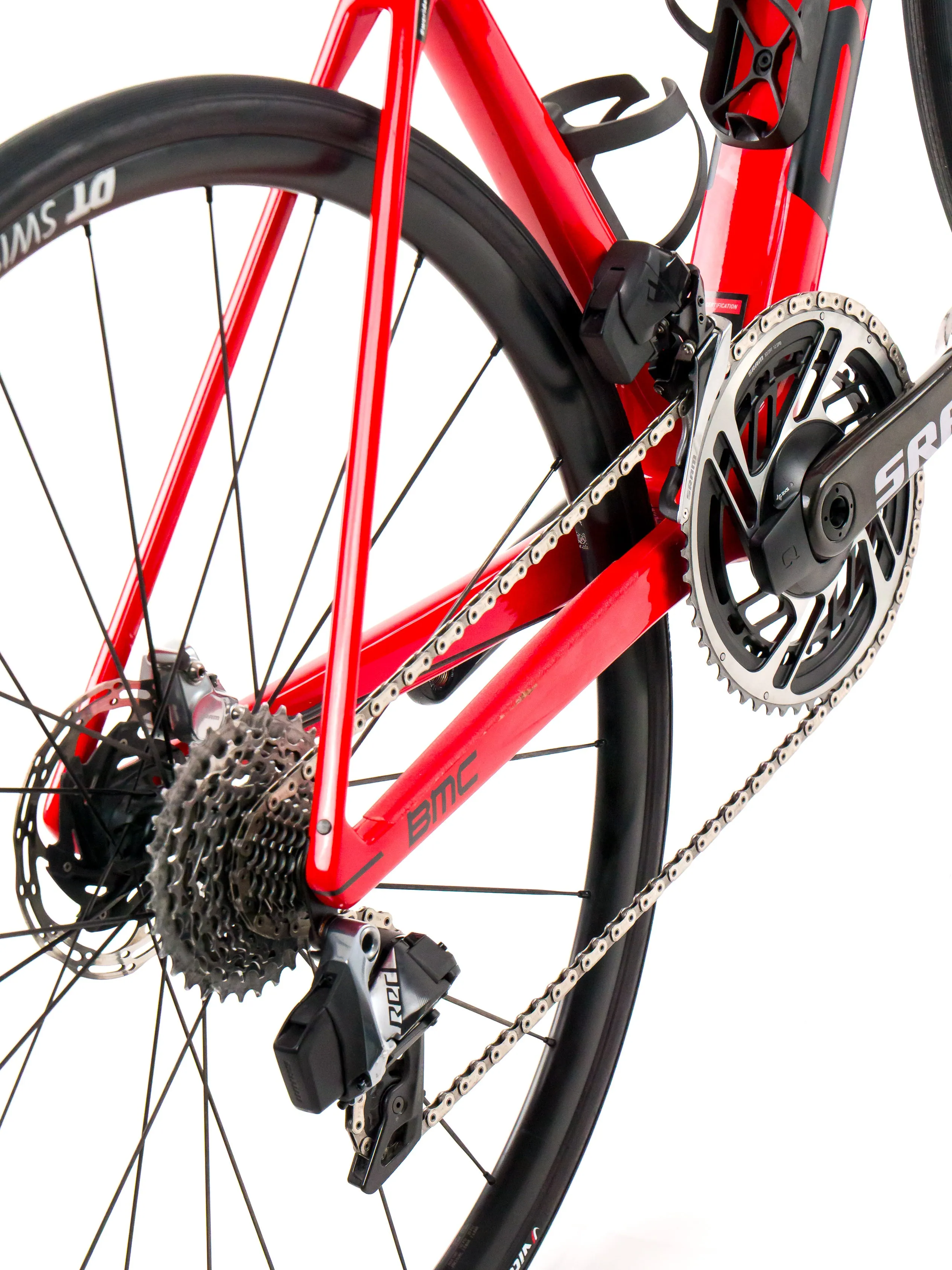 BMC Teammachine SLR01  2023 Team Tudor Pro Cycling J. Eriksson size 54 Sram Red eTap AXS 2x12sp