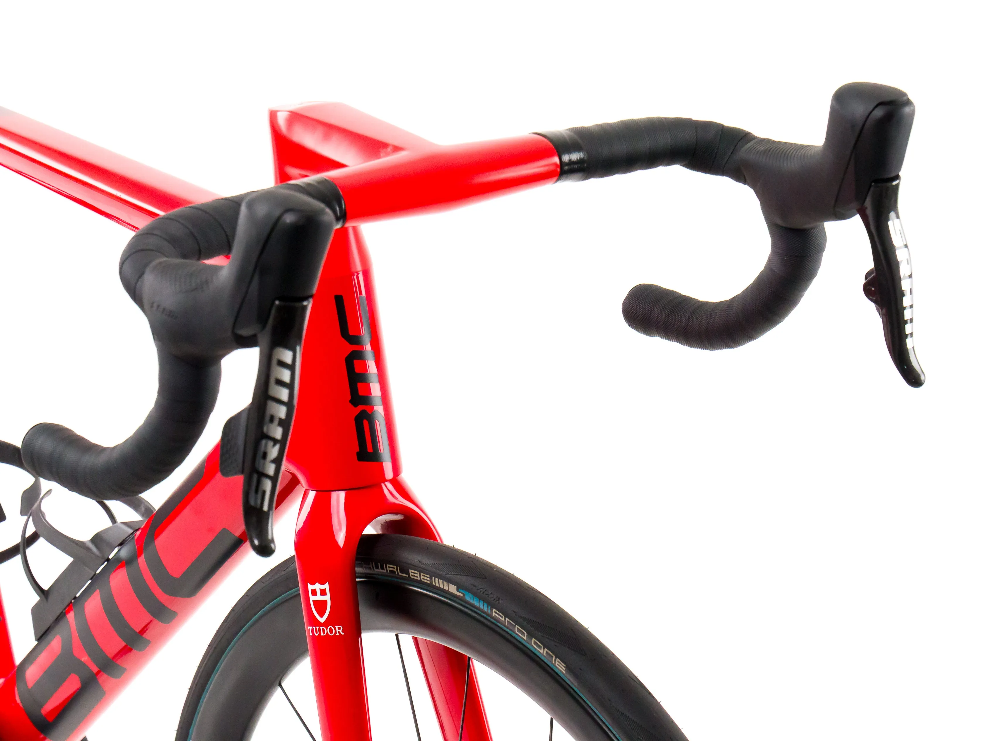 BMC Teammachine SLR01  2023 Team Tudor Pro Cycling J. Eriksson size 54 Sram Red eTap AXS 2x12sp
