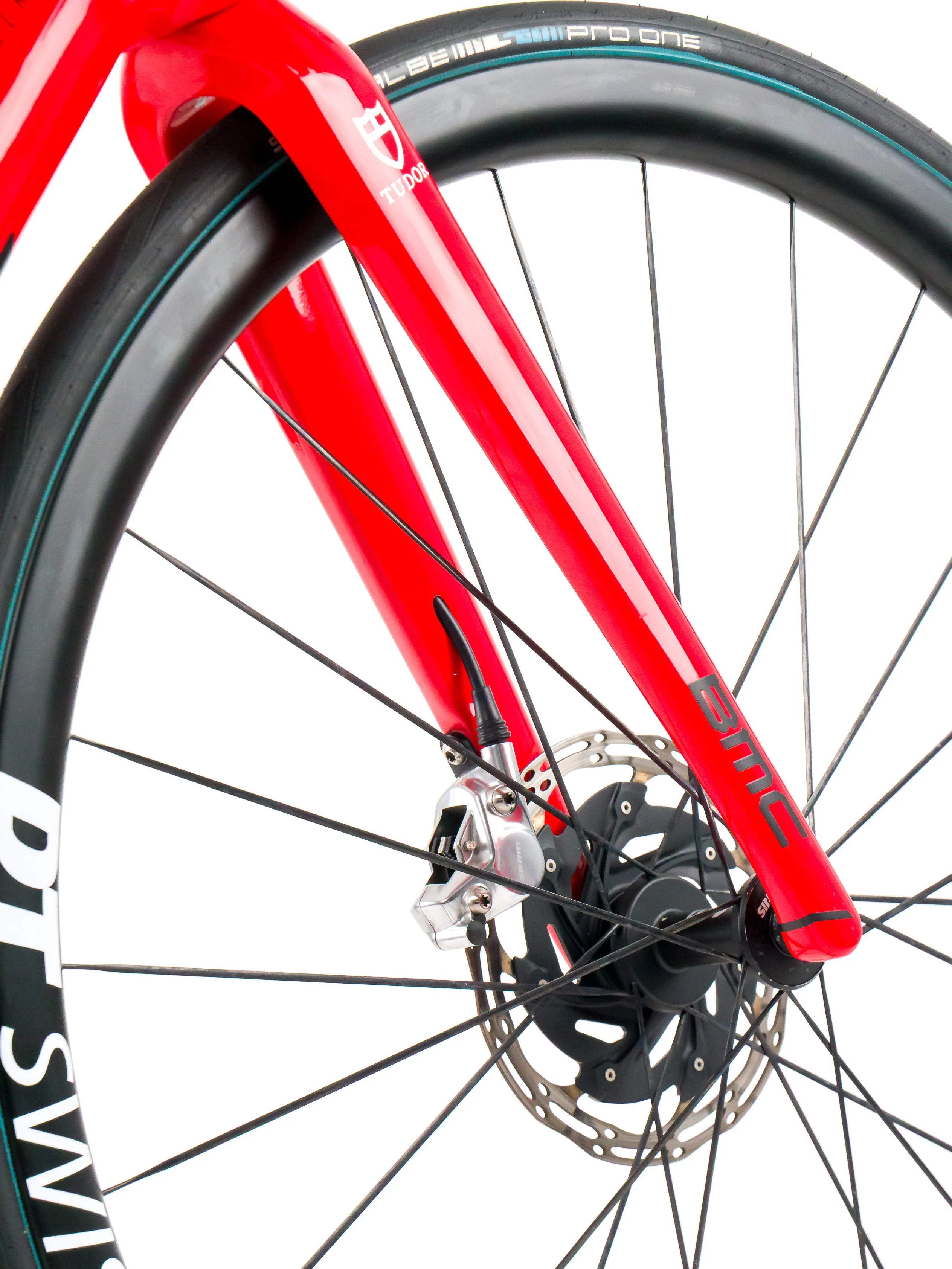 BMC Teammachine SLR01  2023 Team Tudor Pro Cycling J. Eriksson size 54 Sram Red eTap AXS 2x12sp