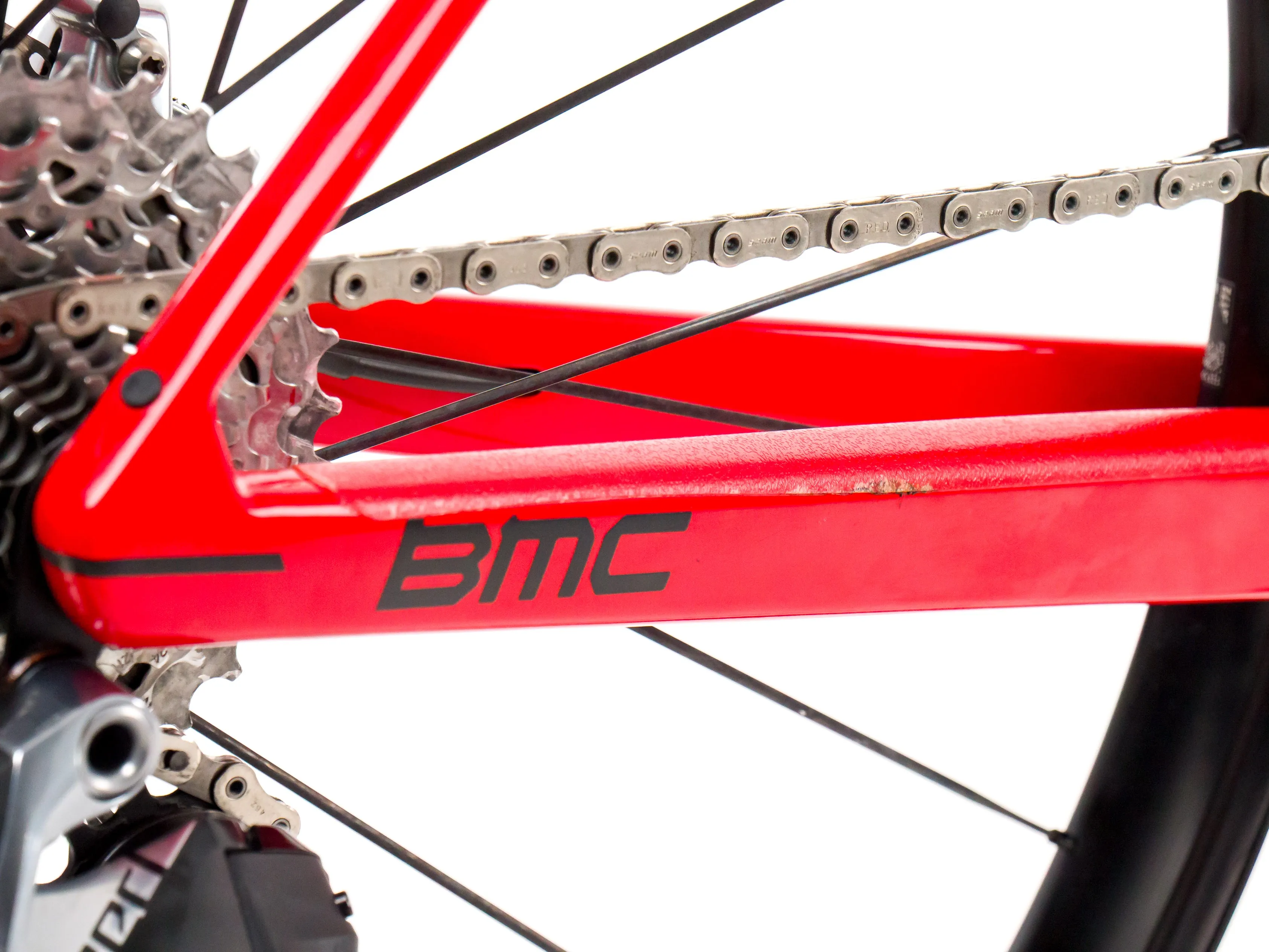 BMC Teammachine SLR01  2023 Team Tudor Pro Cycling J. Eriksson size 54 Sram Red eTap AXS 2x12sp