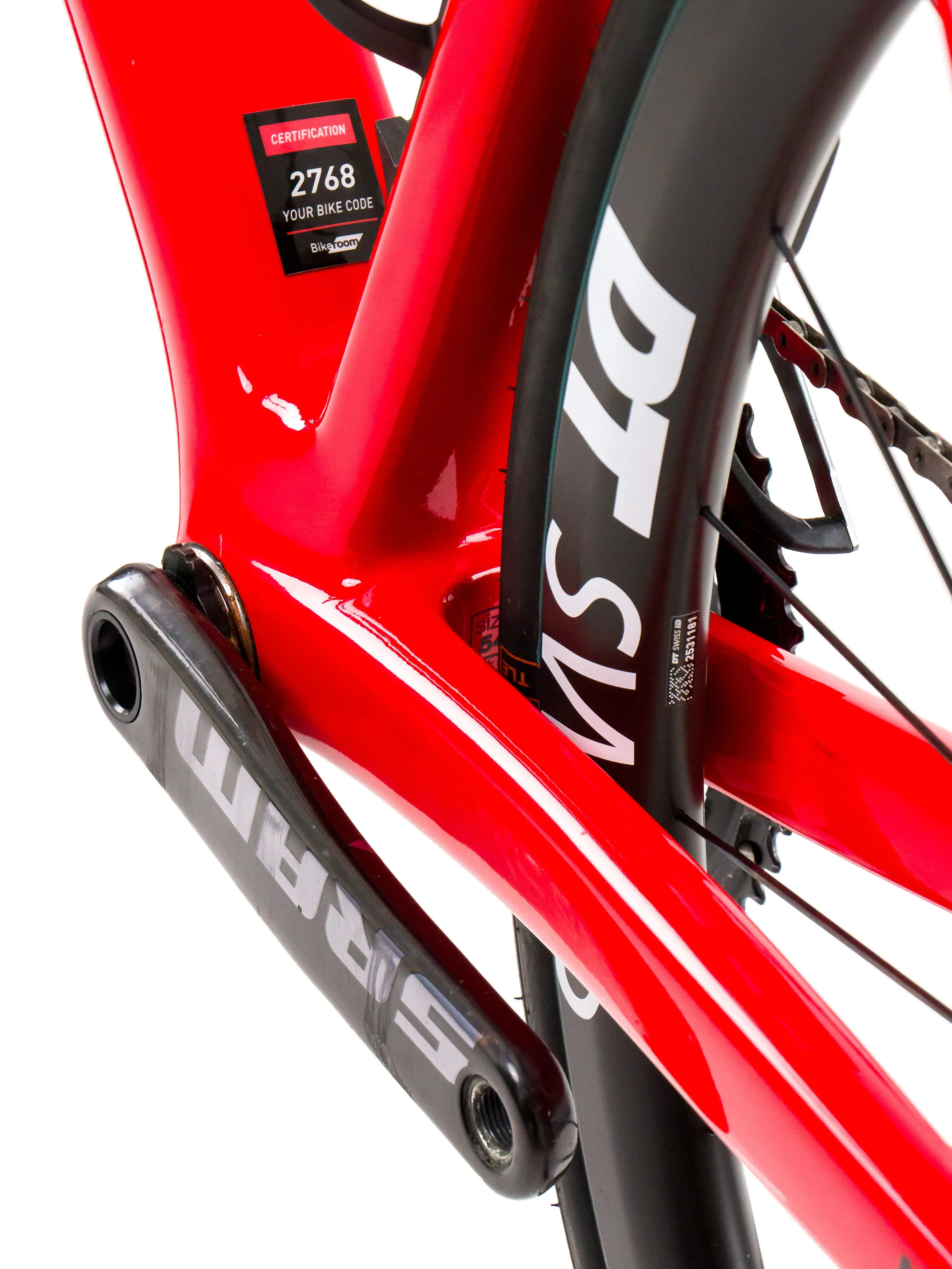BMC Teammachine SLR01  2023 Team Tudor Pro Cycling M. Rondel size 54 Sram Red eTap AXS 2x12sp