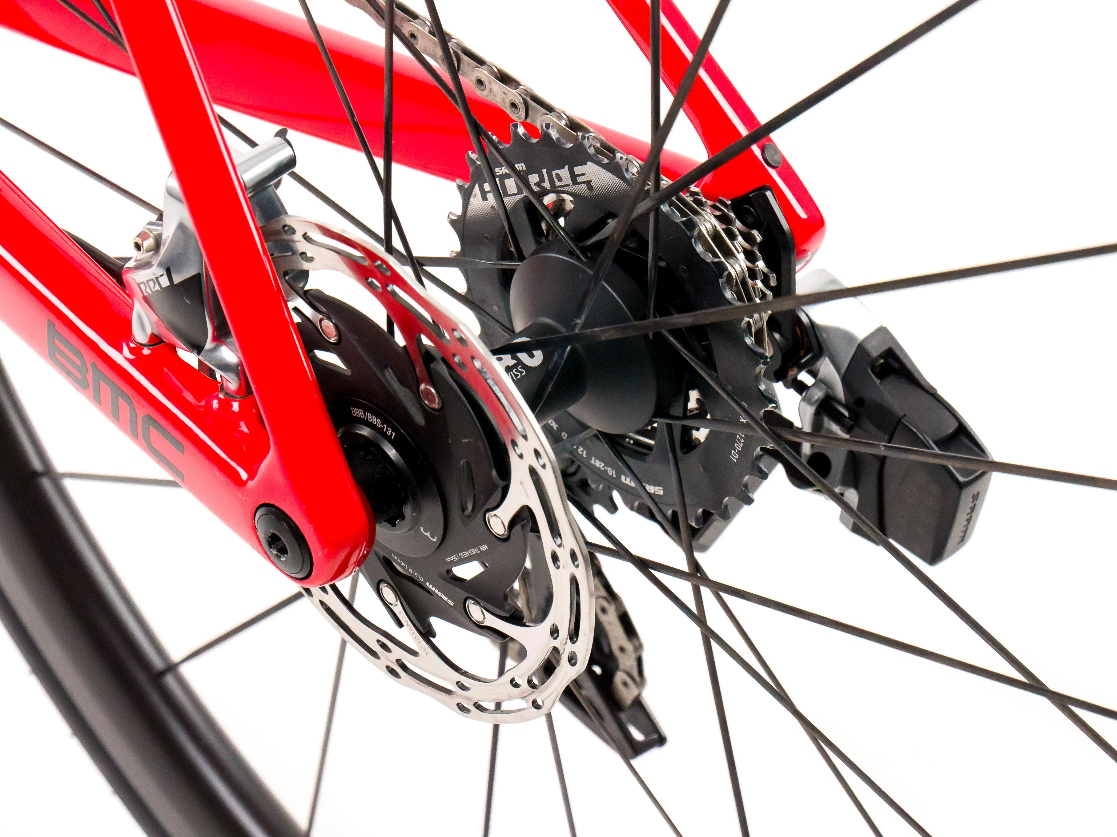 BMC Teammachine SLR01  2023 Team Tudor Pro Cycling M. Rondel size 54 Sram Red eTap AXS 2x12sp