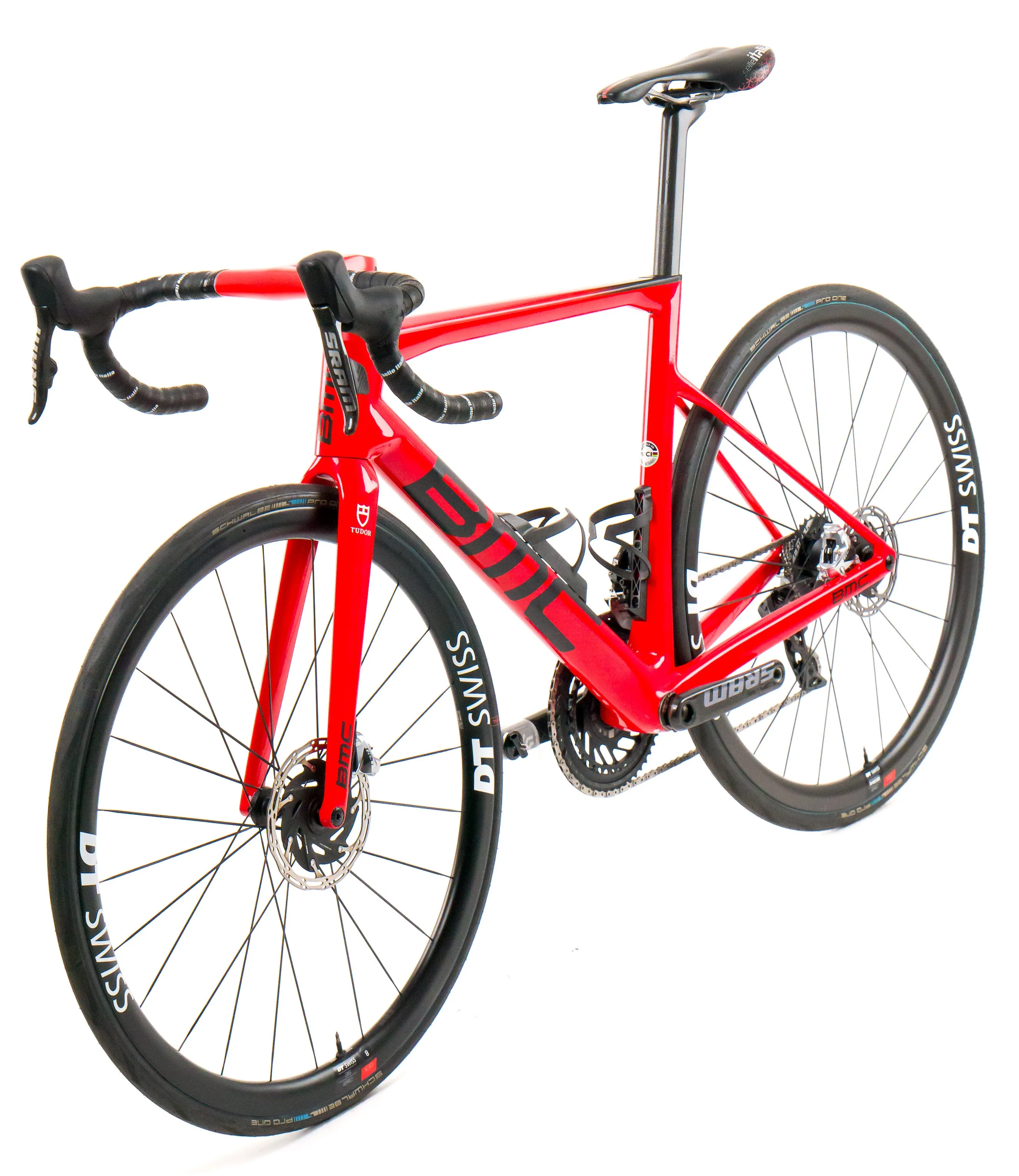 BMC Teammachine SLR01  2023 Team Tudor Pro Cycling M. Rondel size 54 Sram Red eTap AXS 2x12sp