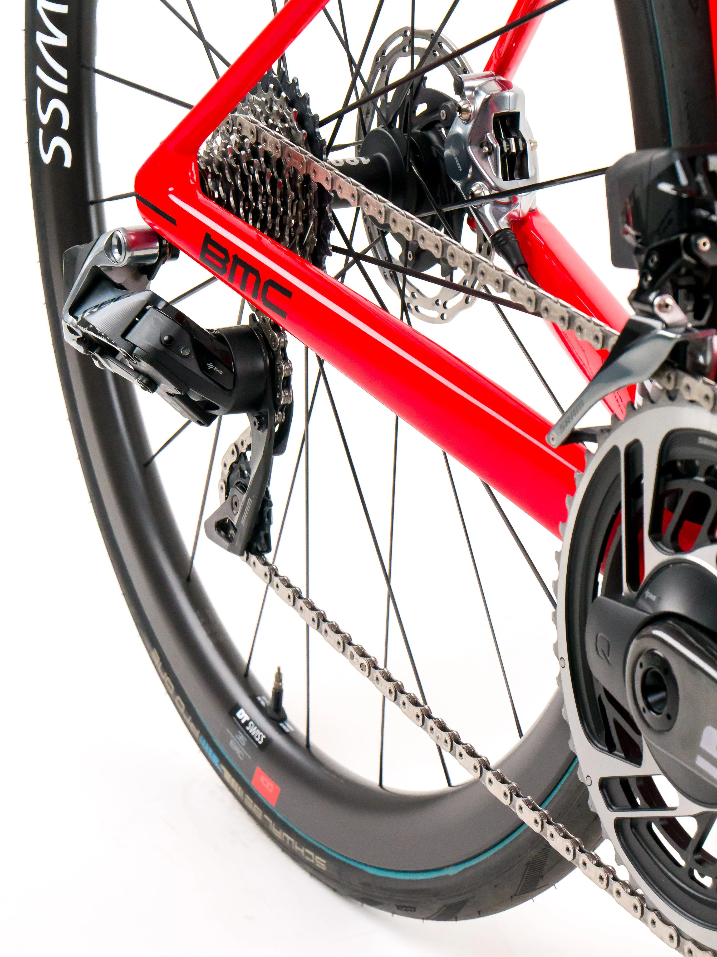 BMC Teammachine SLR01  2023 Team Tudor Pro Cycling M. Rondel size 54 Sram Red eTap AXS 2x12sp