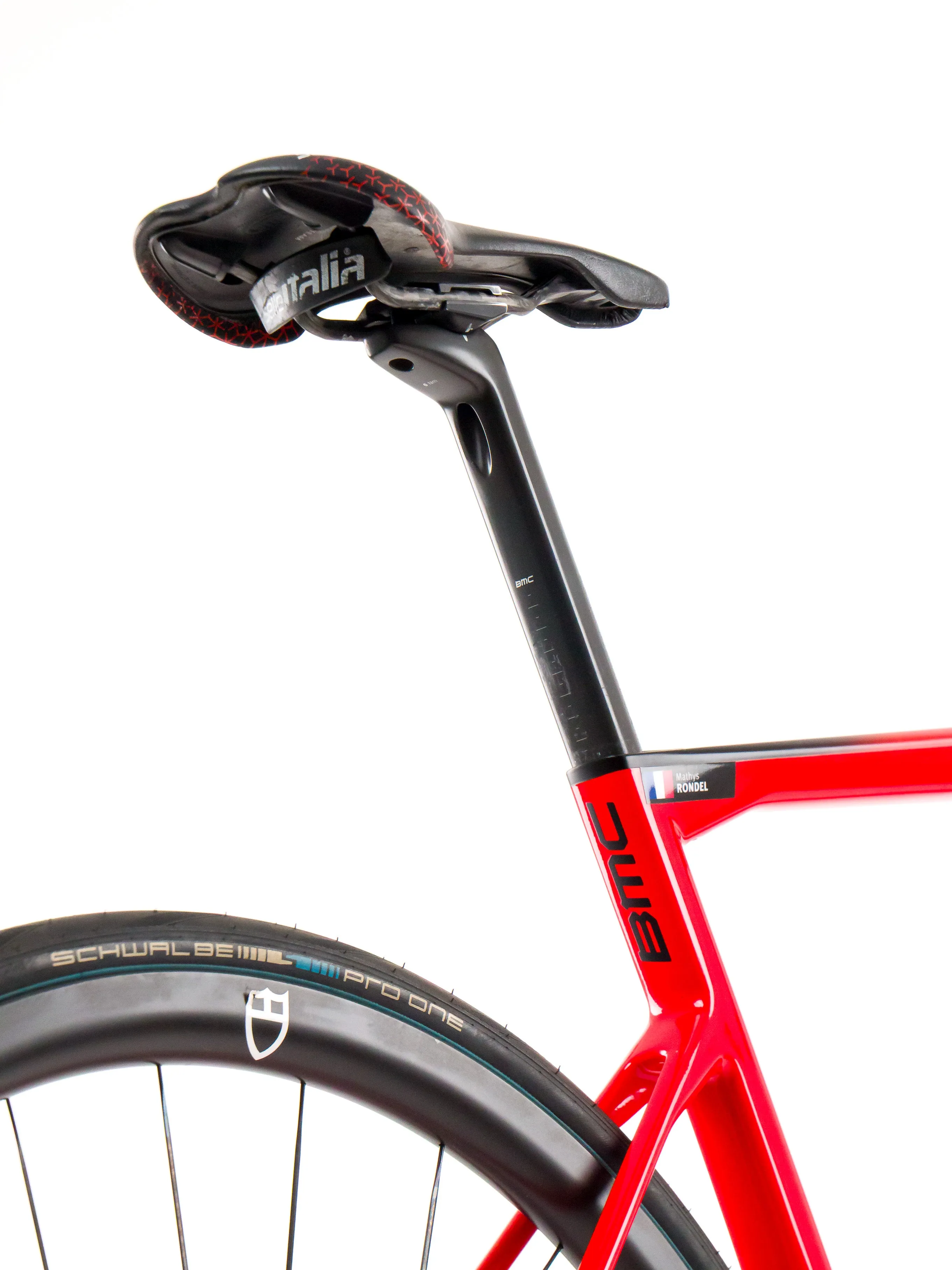 BMC Teammachine SLR01  2023 Team Tudor Pro Cycling M. Rondel size 54 Sram Red eTap AXS 2x12sp