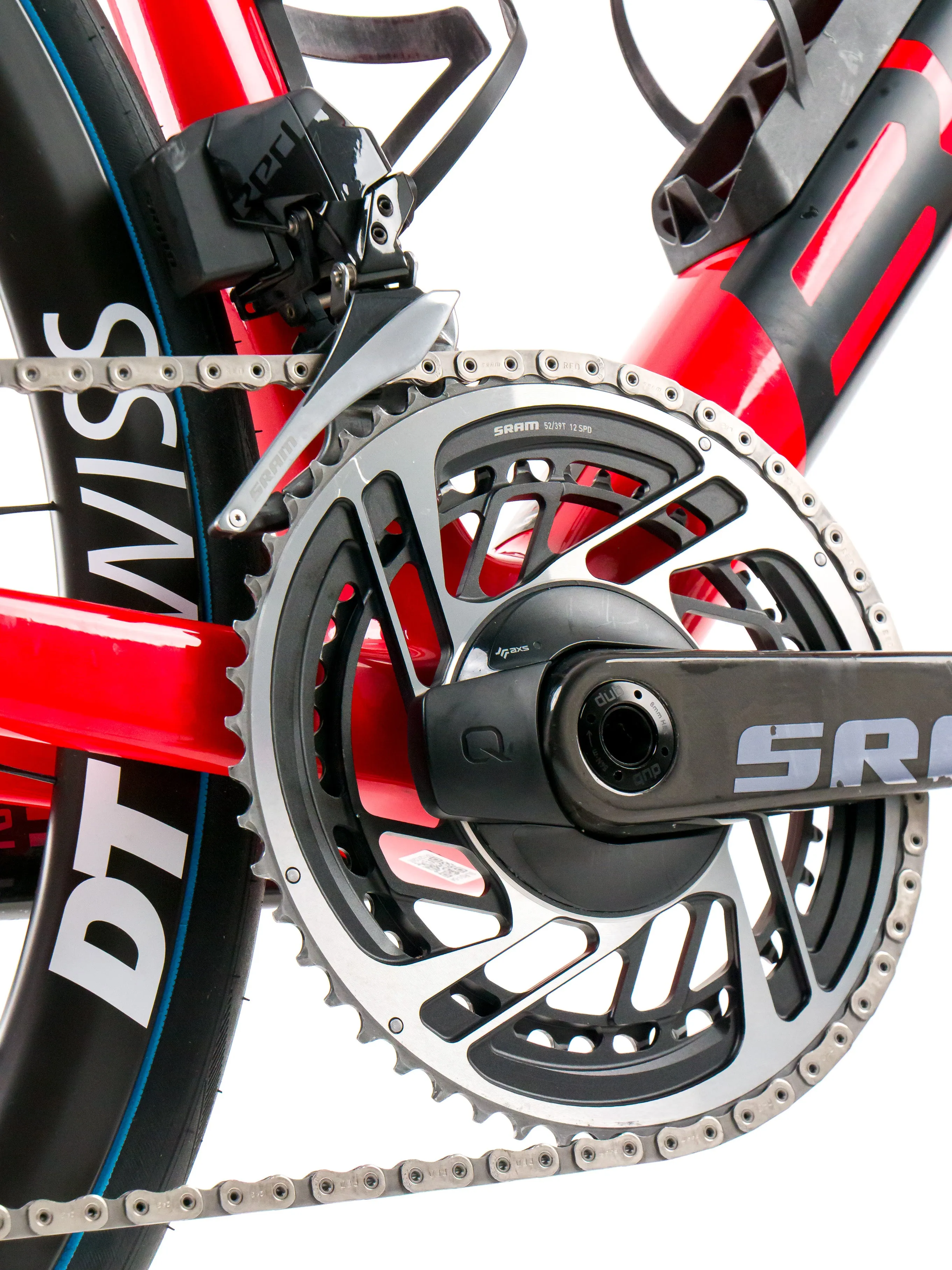 BMC Teammachine SLR01  2023 Team Tudor Pro Cycling R. Donz size 54 Sram Red eTap AXS 2x12sp