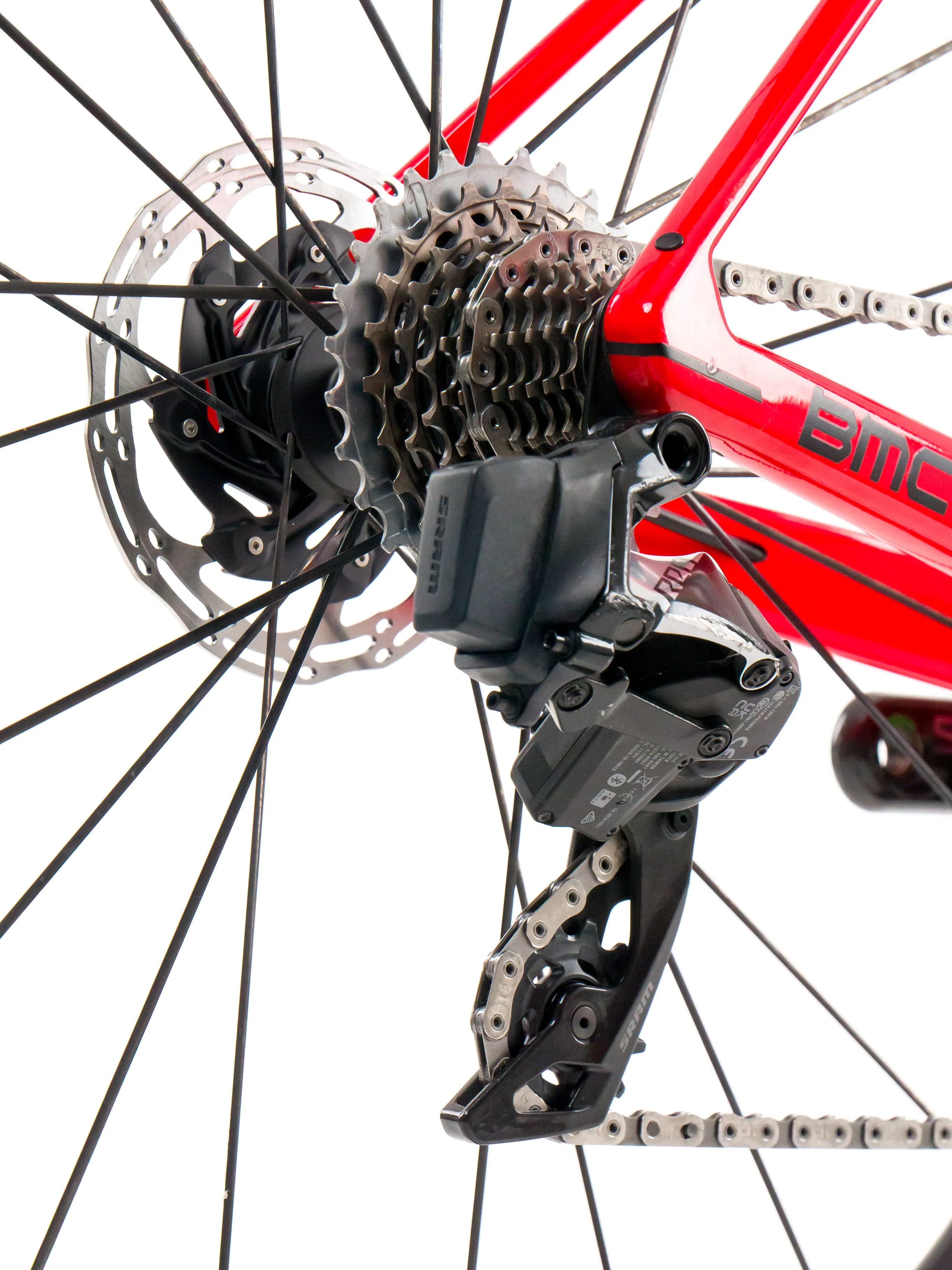 BMC Teammachine SLR01  2023 Team Tudor Pro Cycling R. Donz size 54 Sram Red eTap AXS 2x12sp