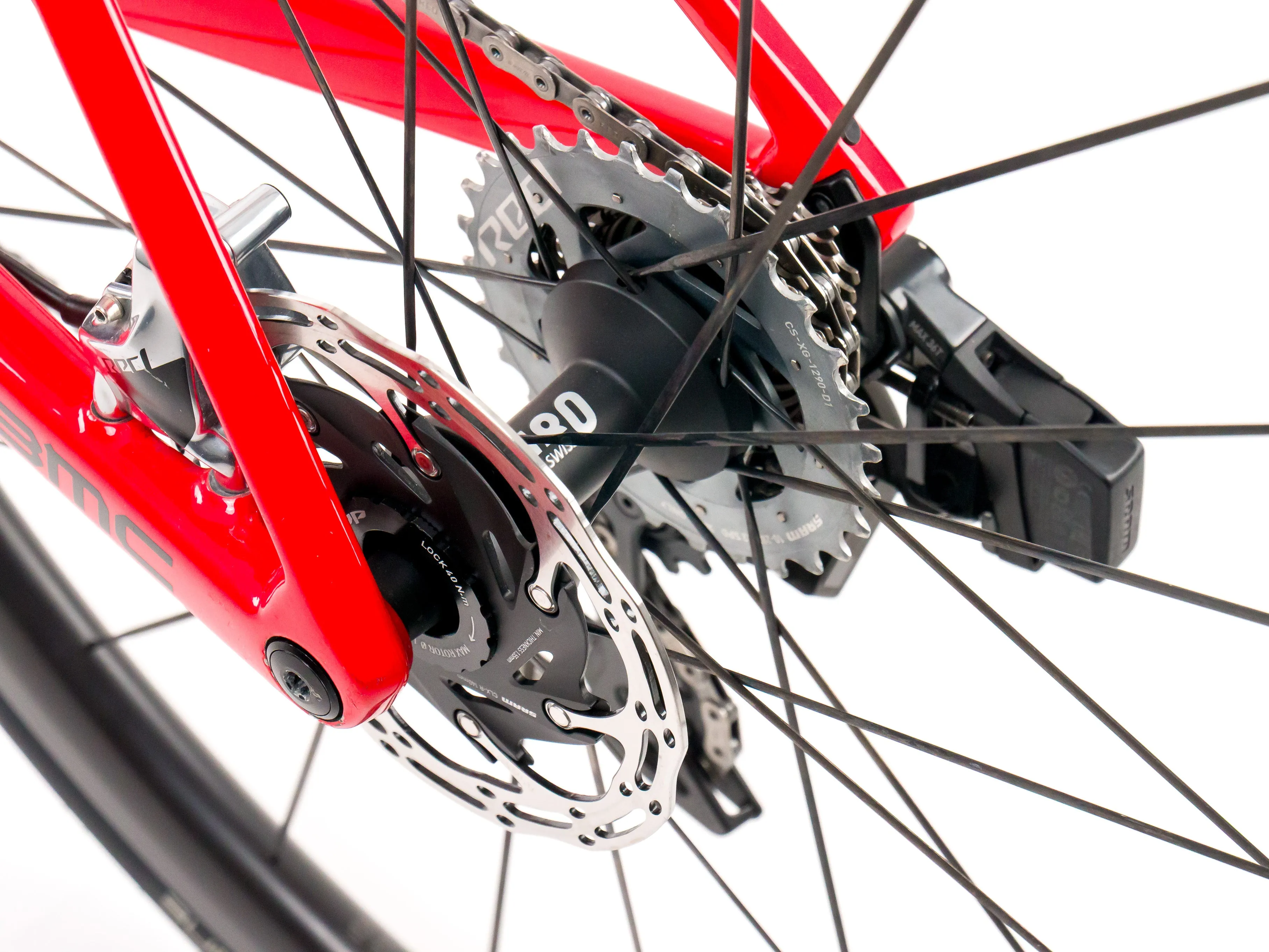 BMC Teammachine SLR01  2023 Team Tudor Pro Cycling R. Donz size 54 Sram Red eTap AXS 2x12sp