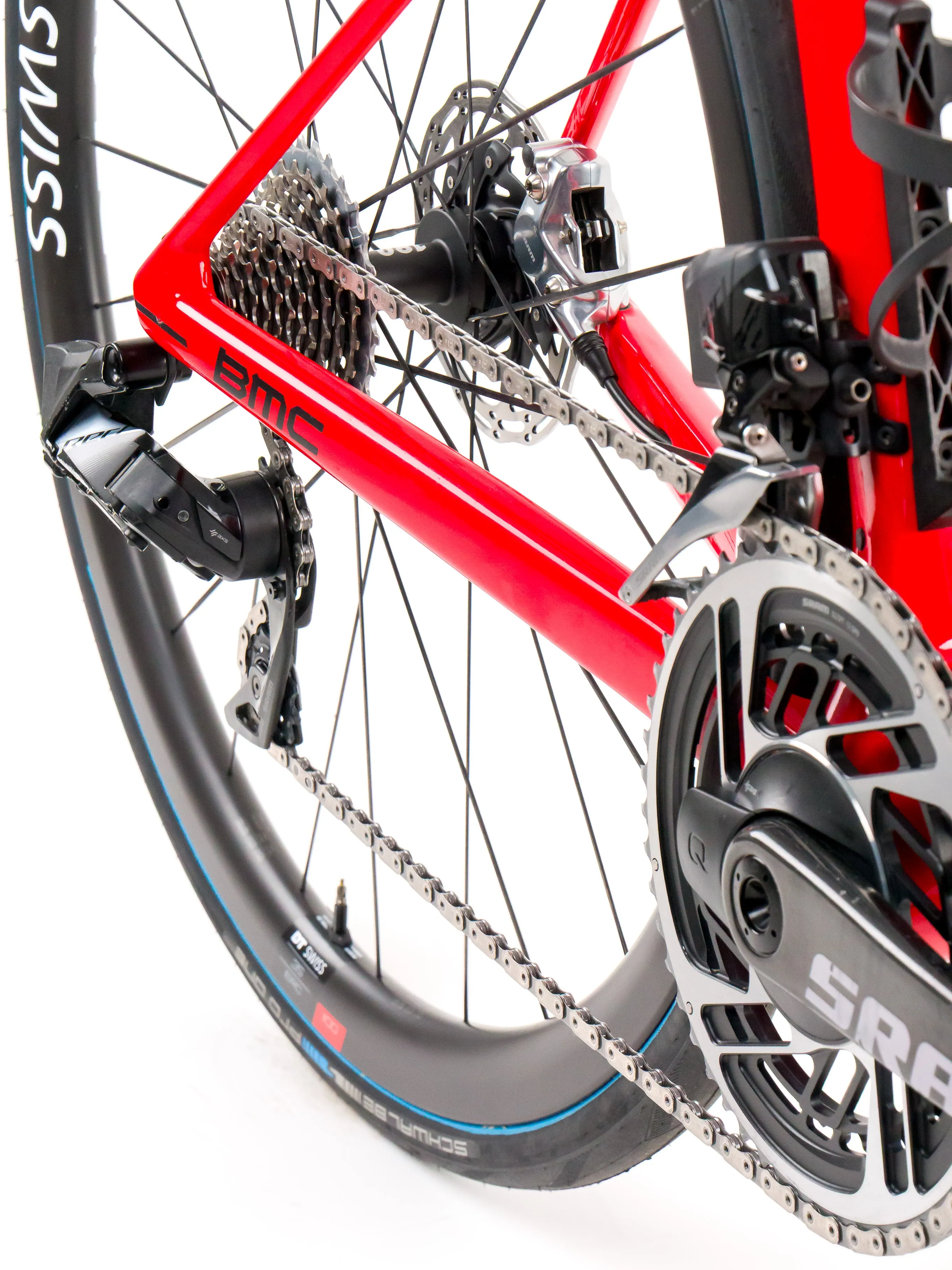 BMC Teammachine SLR01  2023 Team Tudor Pro Cycling R. Donz size 54 Sram Red eTap AXS 2x12sp