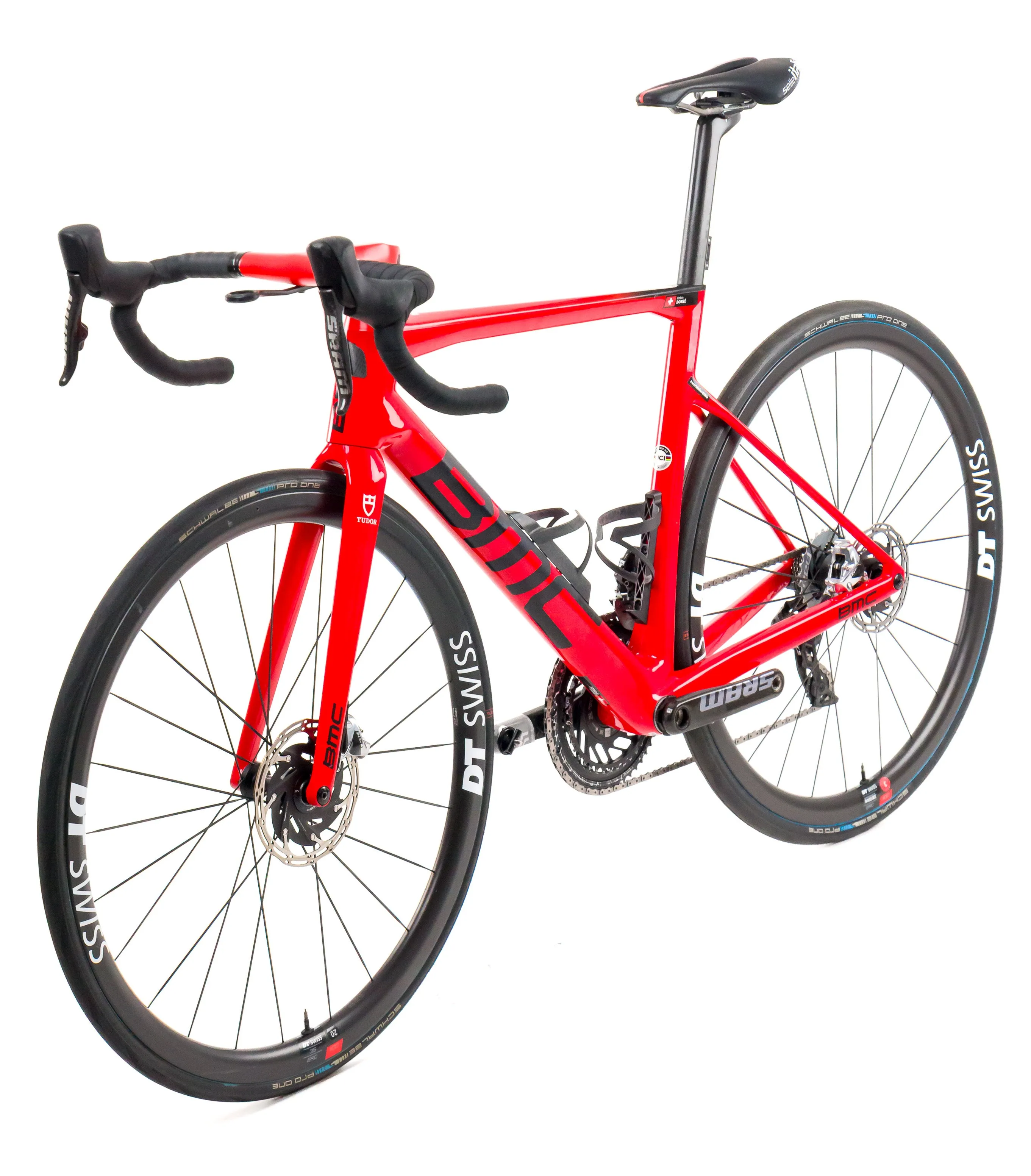 BMC Teammachine SLR01  2023 Team Tudor Pro Cycling R. Donz size 54 Sram Red eTap AXS 2x12sp