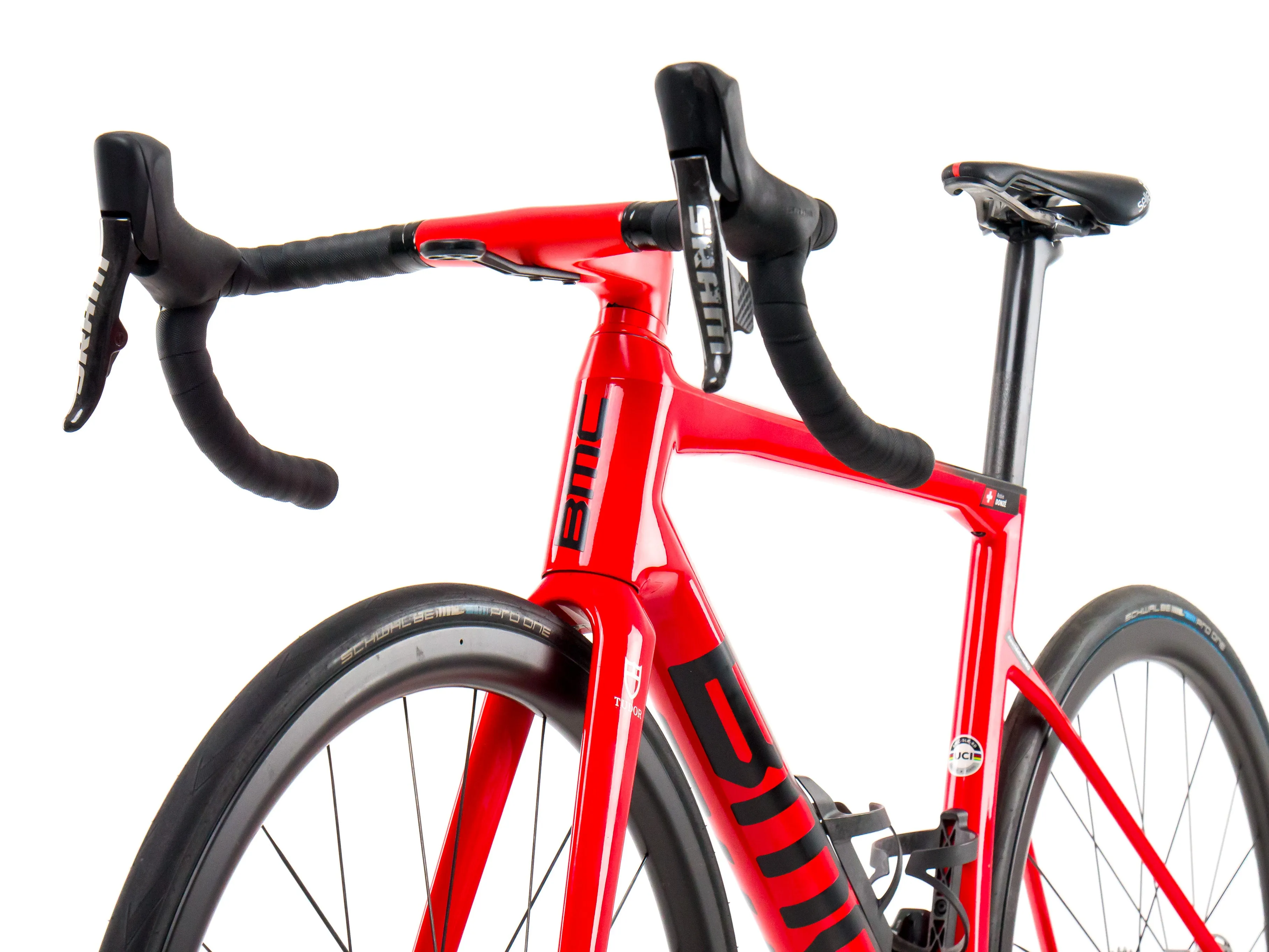 BMC Teammachine SLR01  2023 Team Tudor Pro Cycling R. Donz size 54 Sram Red eTap AXS 2x12sp
