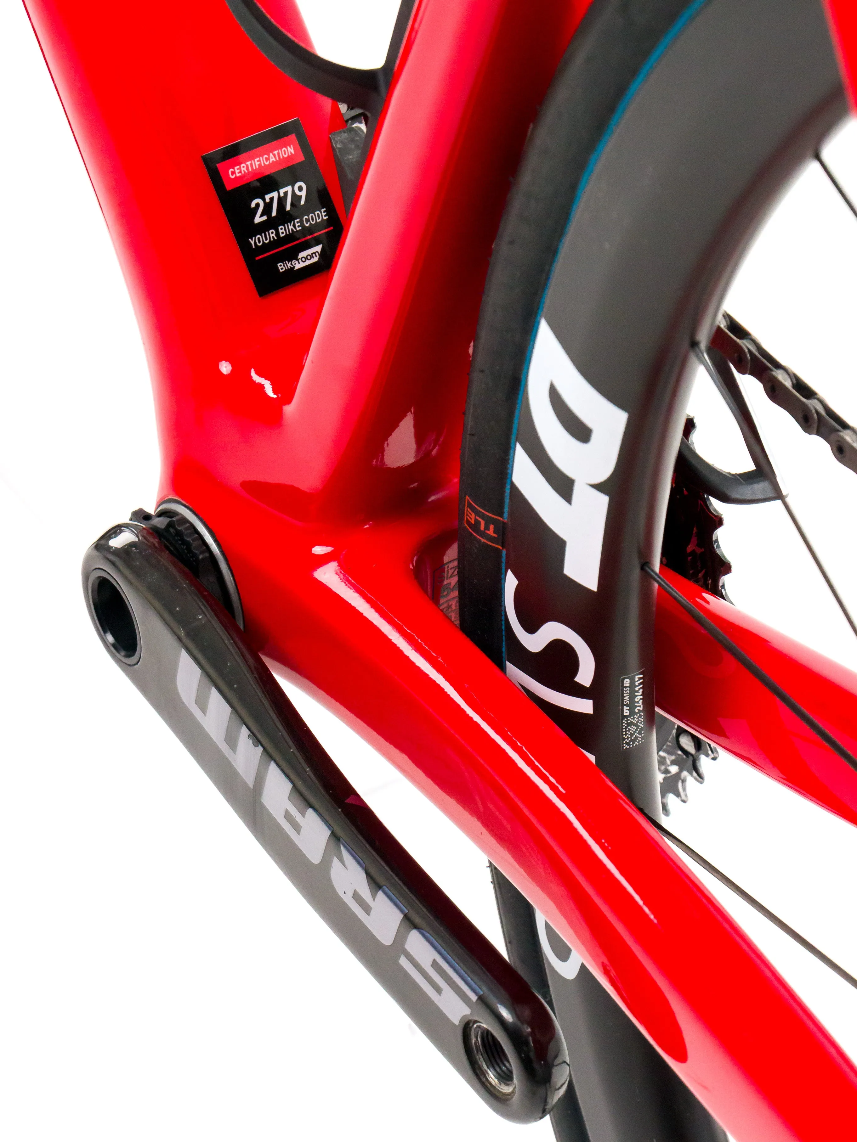 BMC Teammachine SLR01  2023 Team Tudor Pro Cycling R. Donz size 54 Sram Red eTap AXS 2x12sp