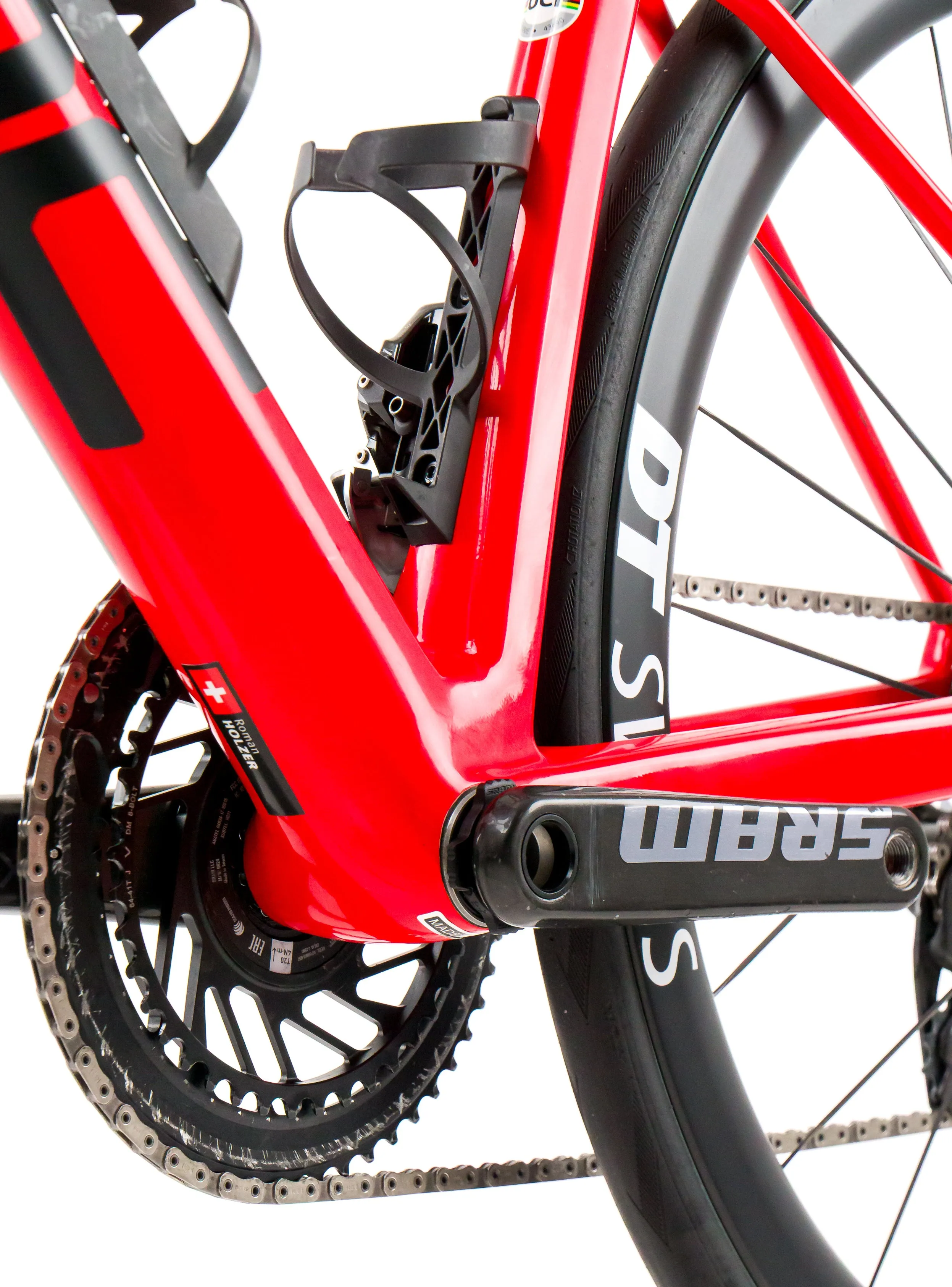 BMC Teammachine SLR01  2023 Team Tudor Pro Cycling R. Holzer size 51 Sram Red eTap AXS 2x12sp