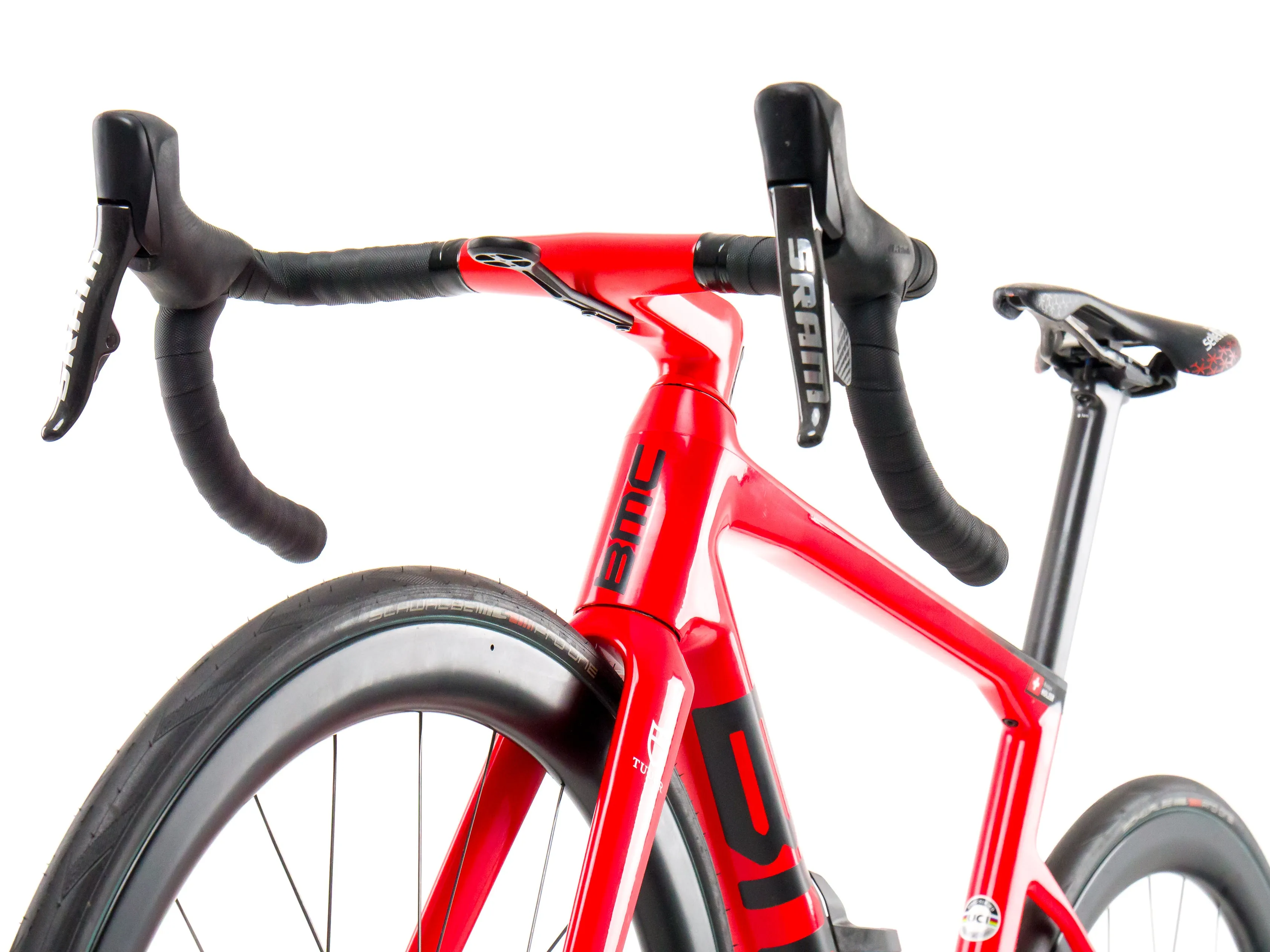 BMC Teammachine SLR01  2023 Team Tudor Pro Cycling R. Holzer size 51 Sram Red eTap AXS 2x12sp