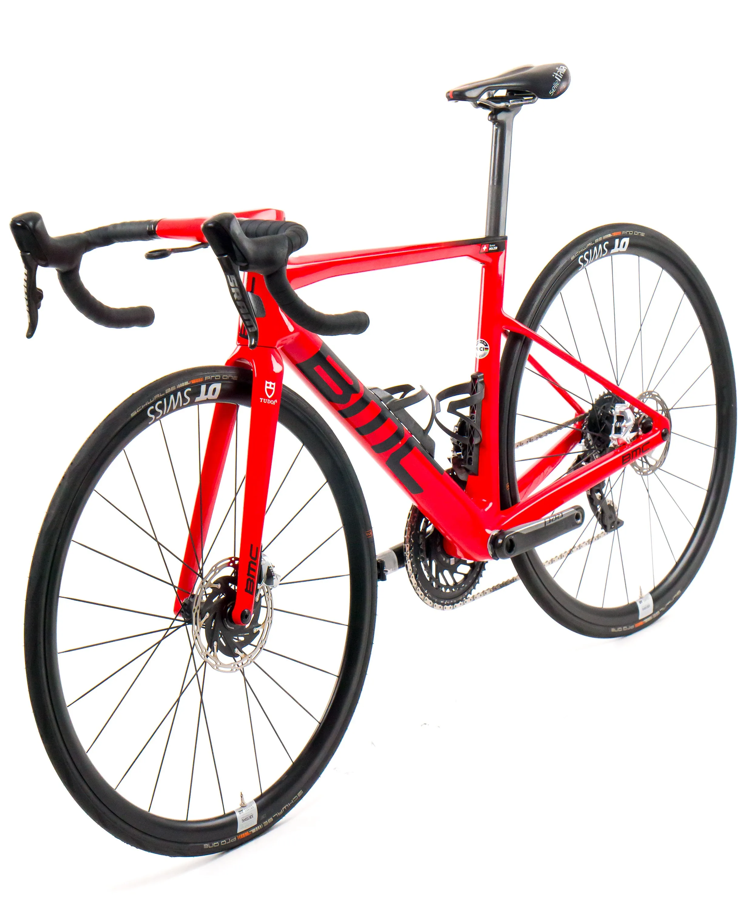 BMC Teammachine SLR01  2023 Team Tudor Pro Cycling R. Holzer size 51 Sram Red eTap AXS 2x12sp