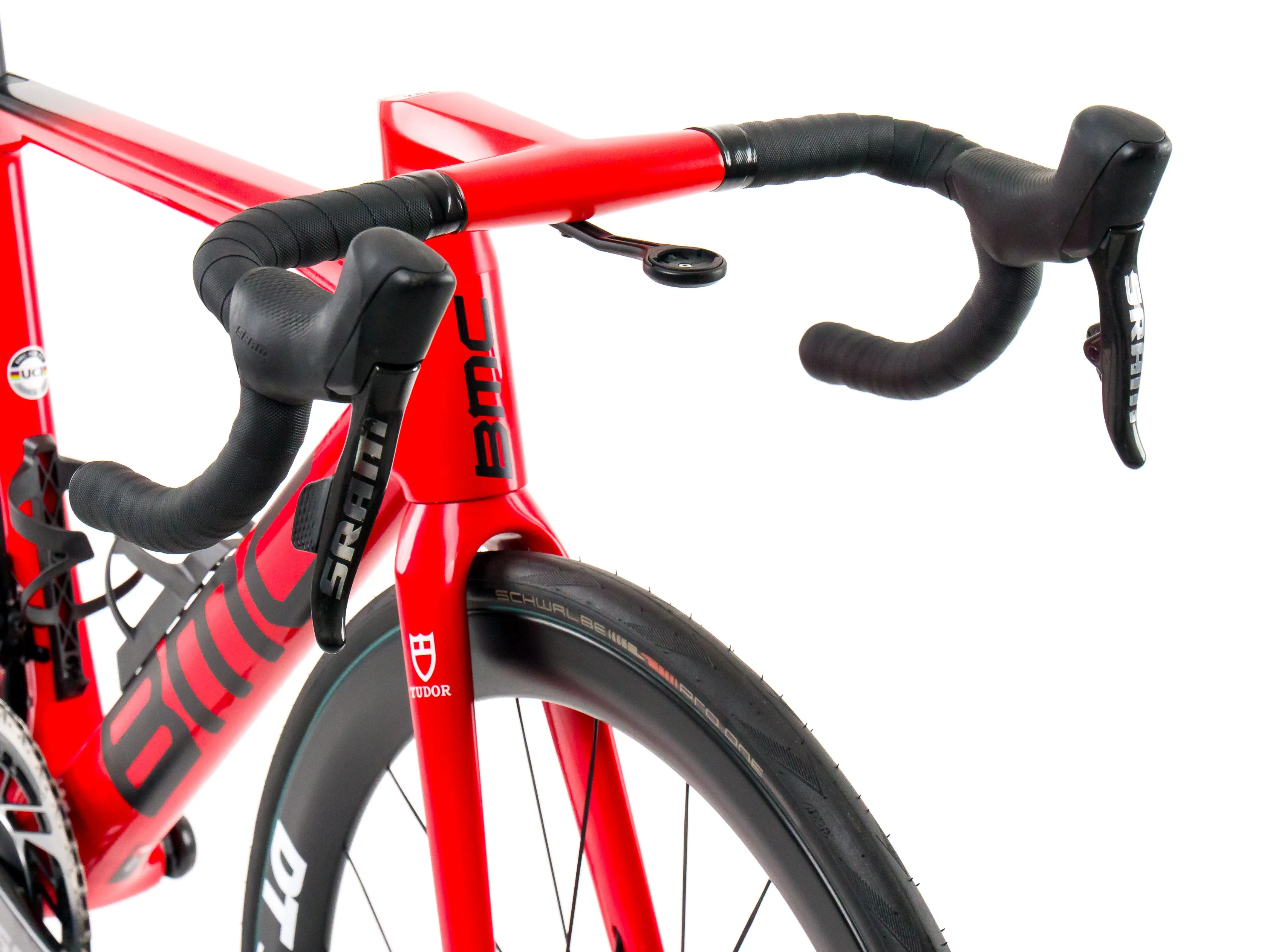 BMC Teammachine SLR01  2023 Team Tudor Pro Cycling R. Holzer size 51 Sram Red eTap AXS 2x12sp