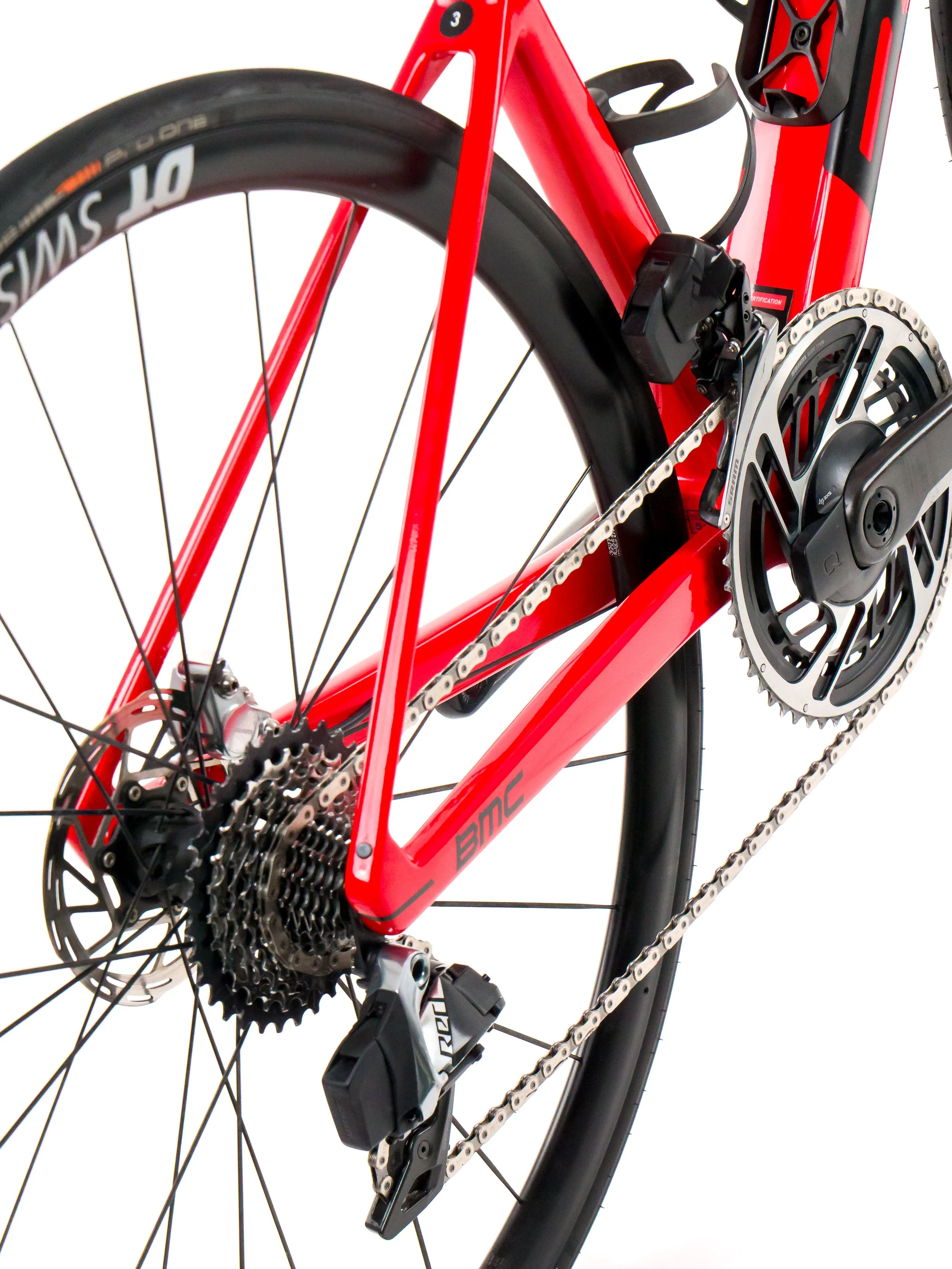 BMC Teammachine SLR01  2023 Team Tudor Pro Cycling R. Holzer size 51 Sram Red eTap AXS 2x12sp