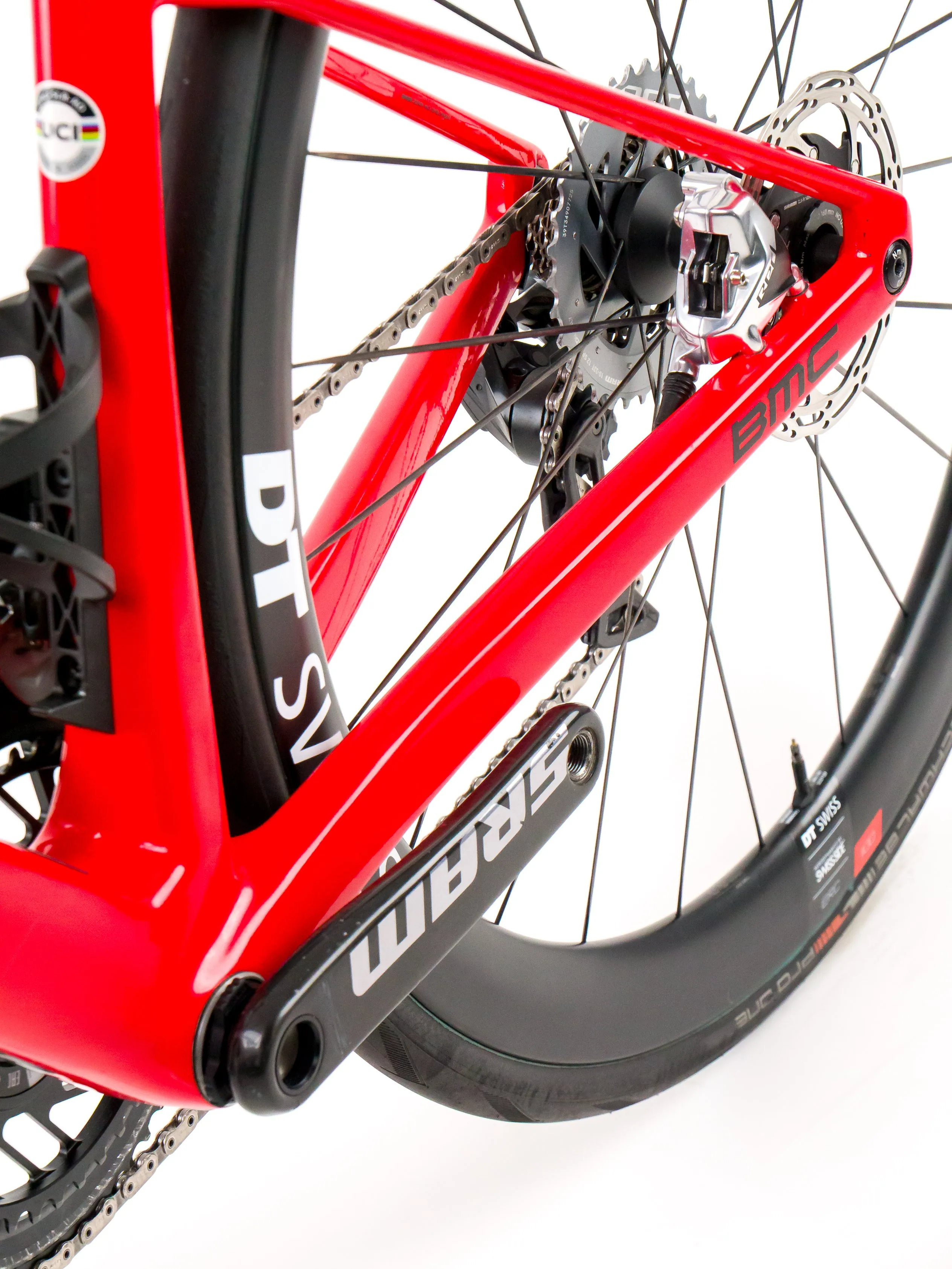 BMC Teammachine SLR01  2023 Team Tudor Pro Cycling R. Holzer size 51 Sram Red eTap AXS 2x12sp