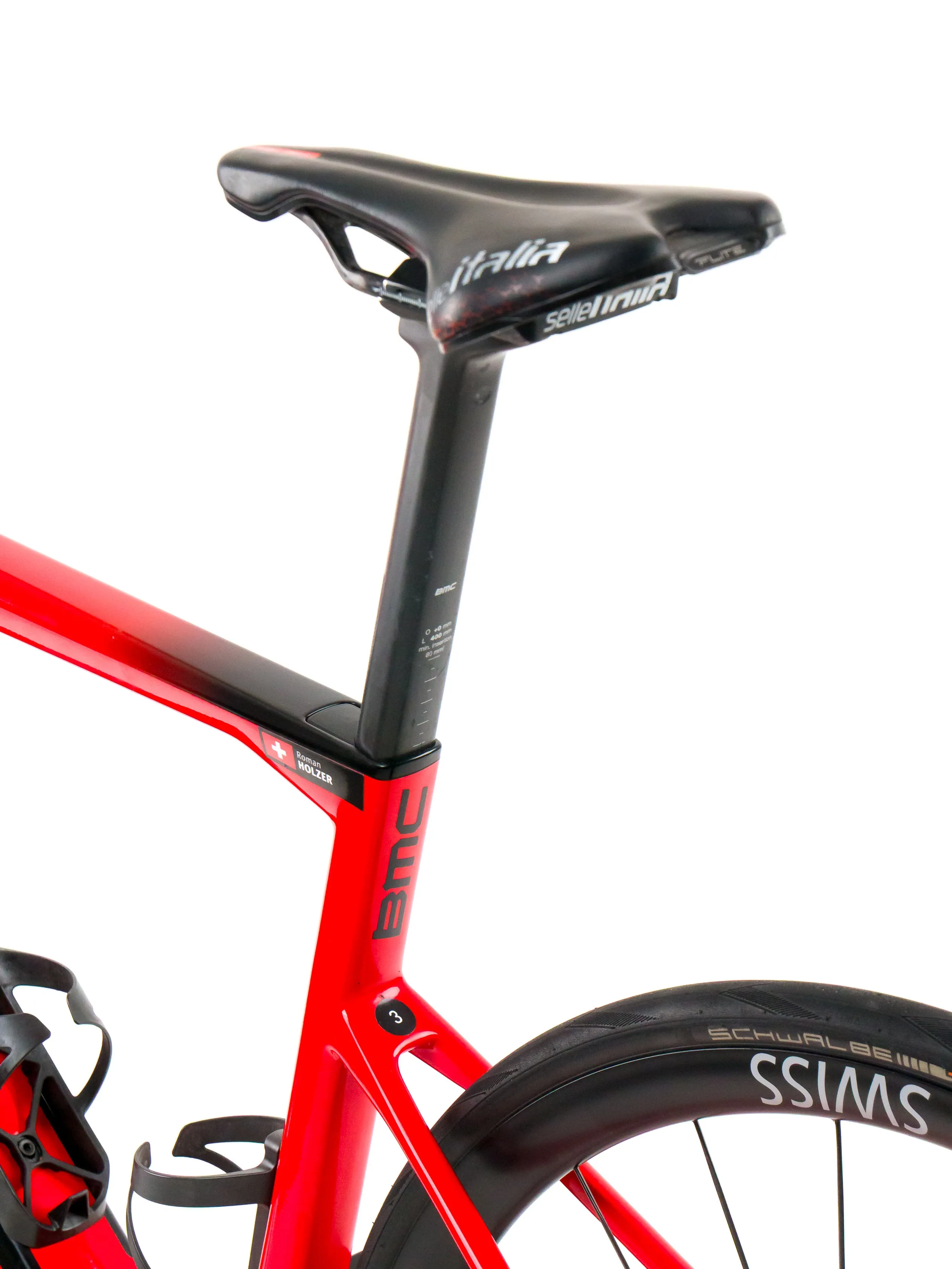 BMC Teammachine SLR01  2023 Team Tudor Pro Cycling R. Holzer size 51 Sram Red eTap AXS 2x12sp