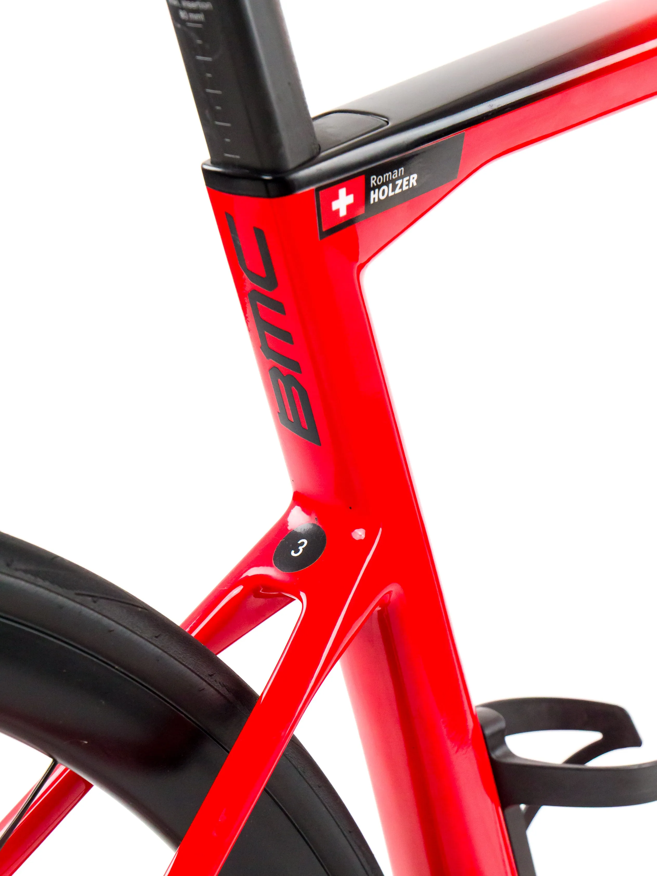 BMC Teammachine SLR01  2023 Team Tudor Pro Cycling R. Holzer size 51 Sram Red eTap AXS 2x12sp