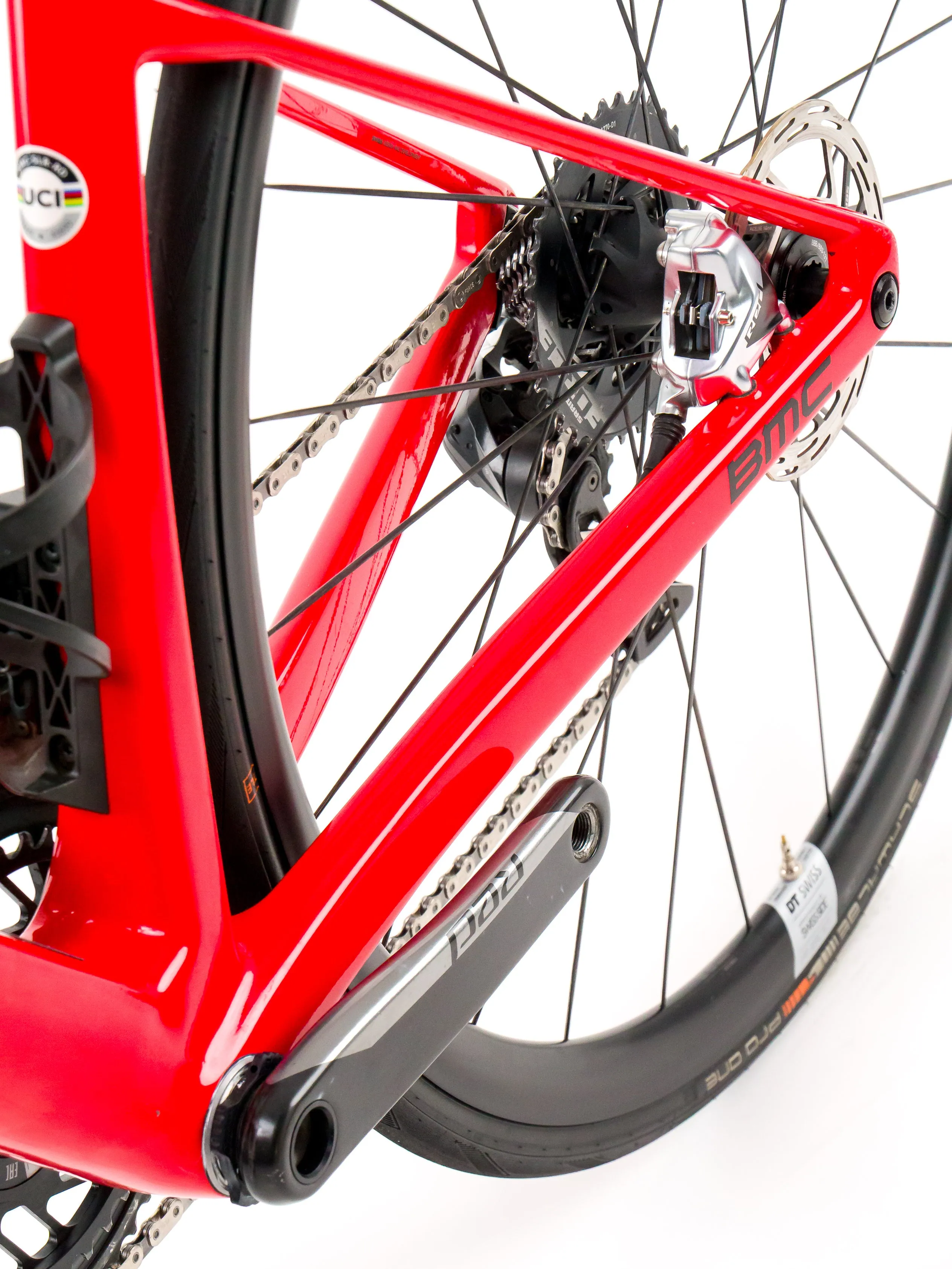 BMC Teammachine SLR01  2023 Team Tudor Pro Cycling R. Holzer size 51 Sram Red eTap AXS 2x12sp
