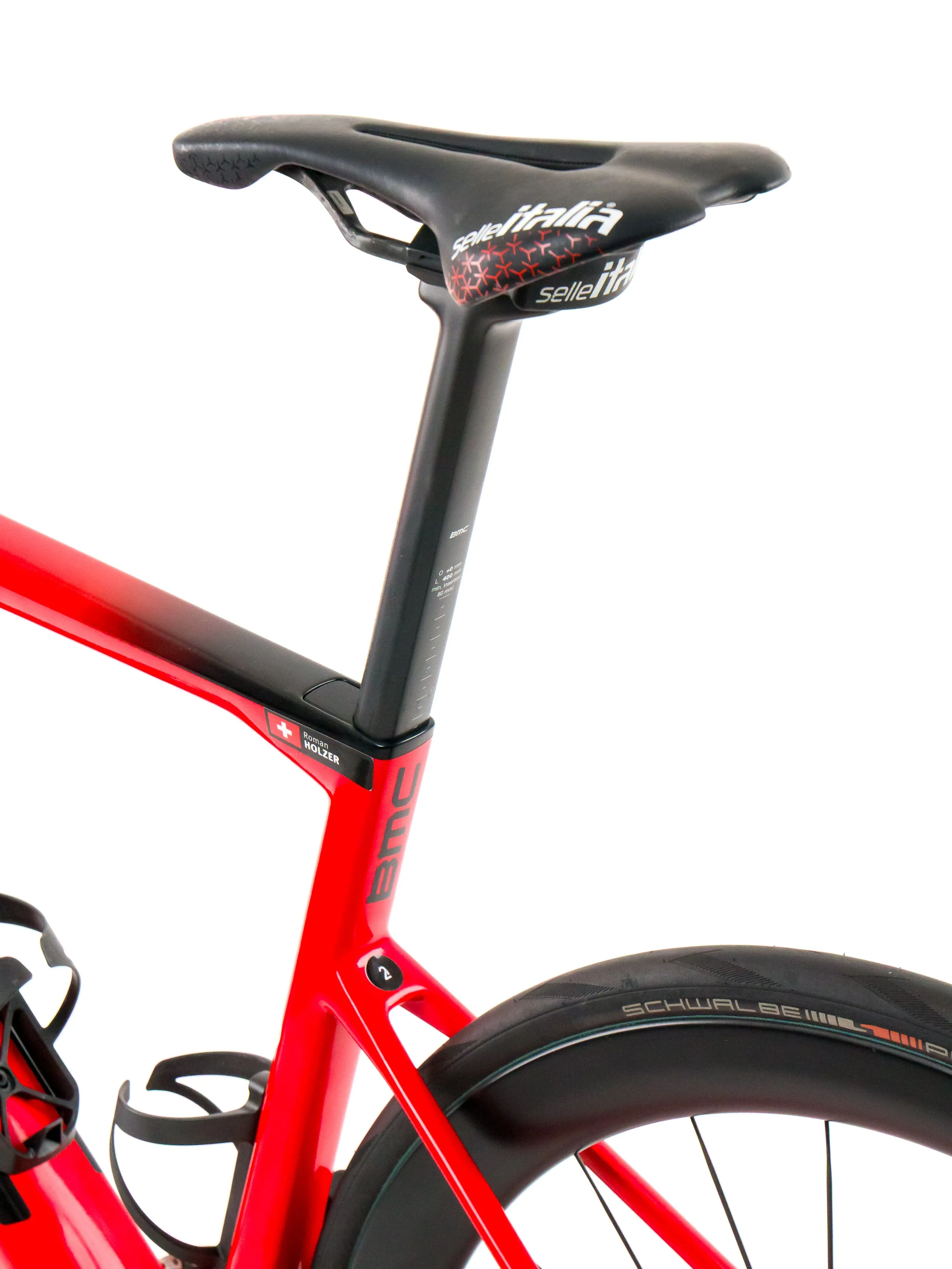 BMC Teammachine SLR01  2023 Team Tudor Pro Cycling R. Holzer size 51 Sram Red eTap AXS 2x12sp