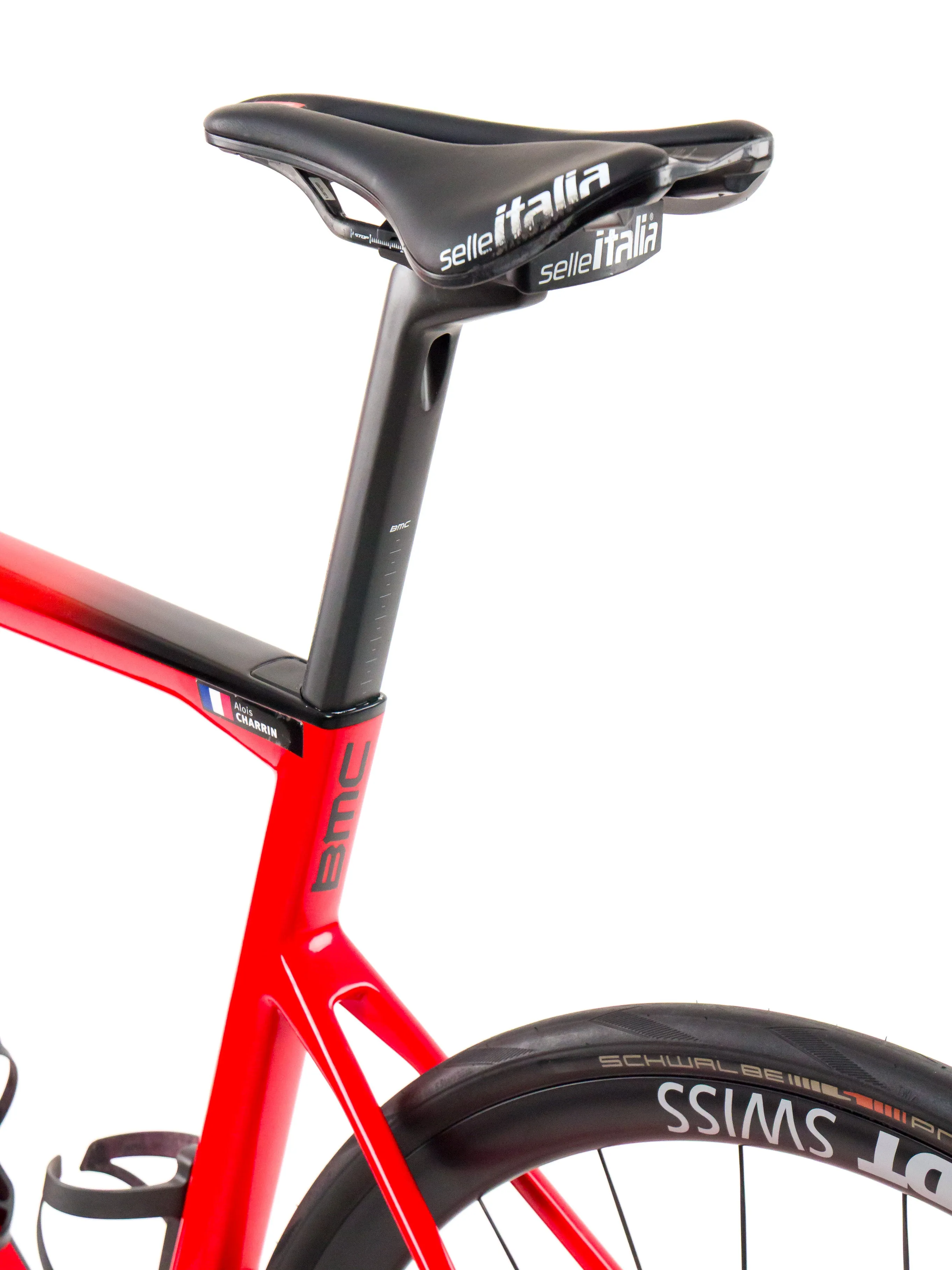 BMC Teammachine SLR01  2023 Team Tudor Pro Cycling R. Pluimers size 54 Sram Red eTap AXS 2x12sp