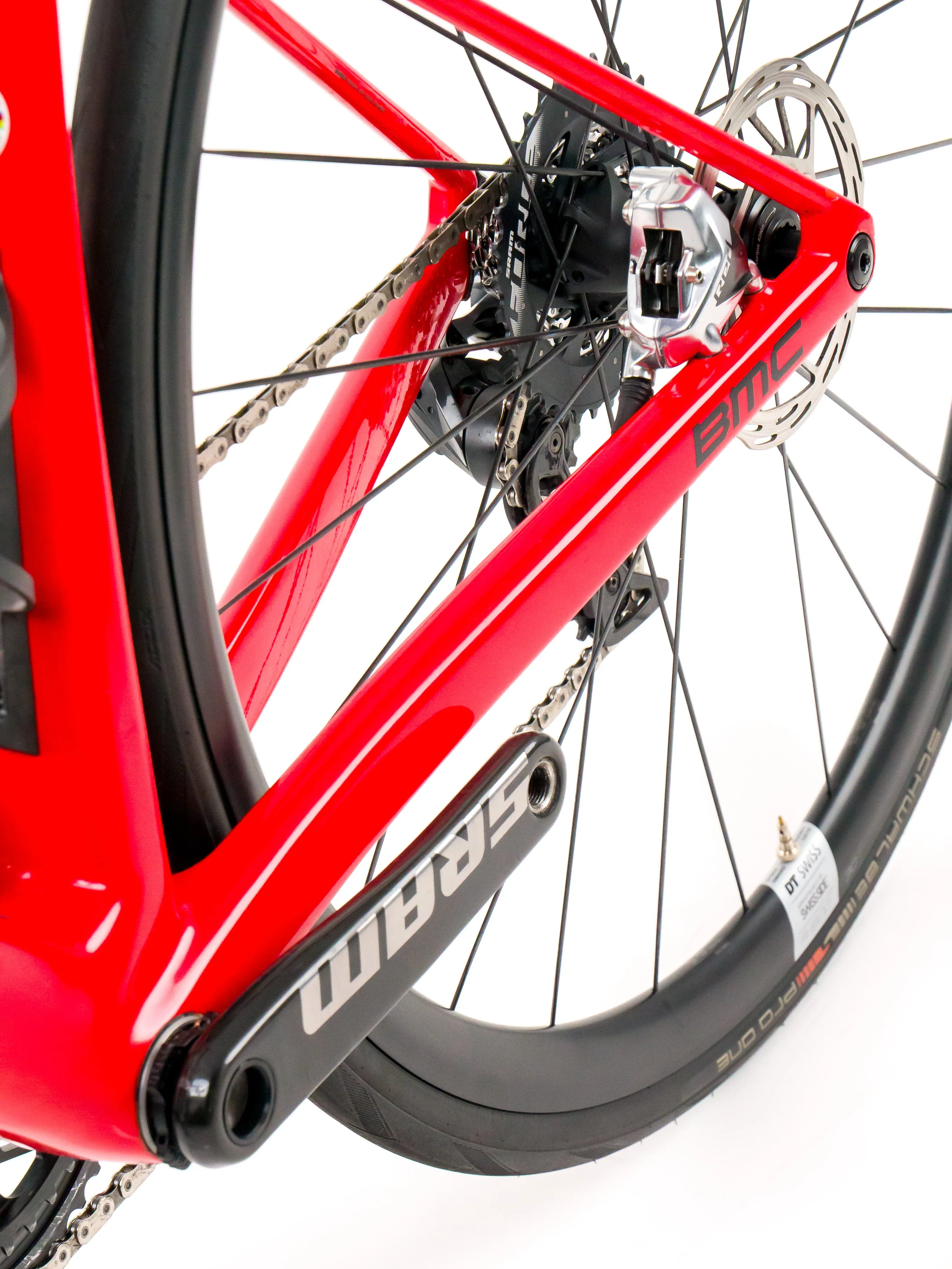 BMC Teammachine SLR01  2023 Team Tudor Pro Cycling R. Pluimers size 54 Sram Red eTap AXS 2x12sp
