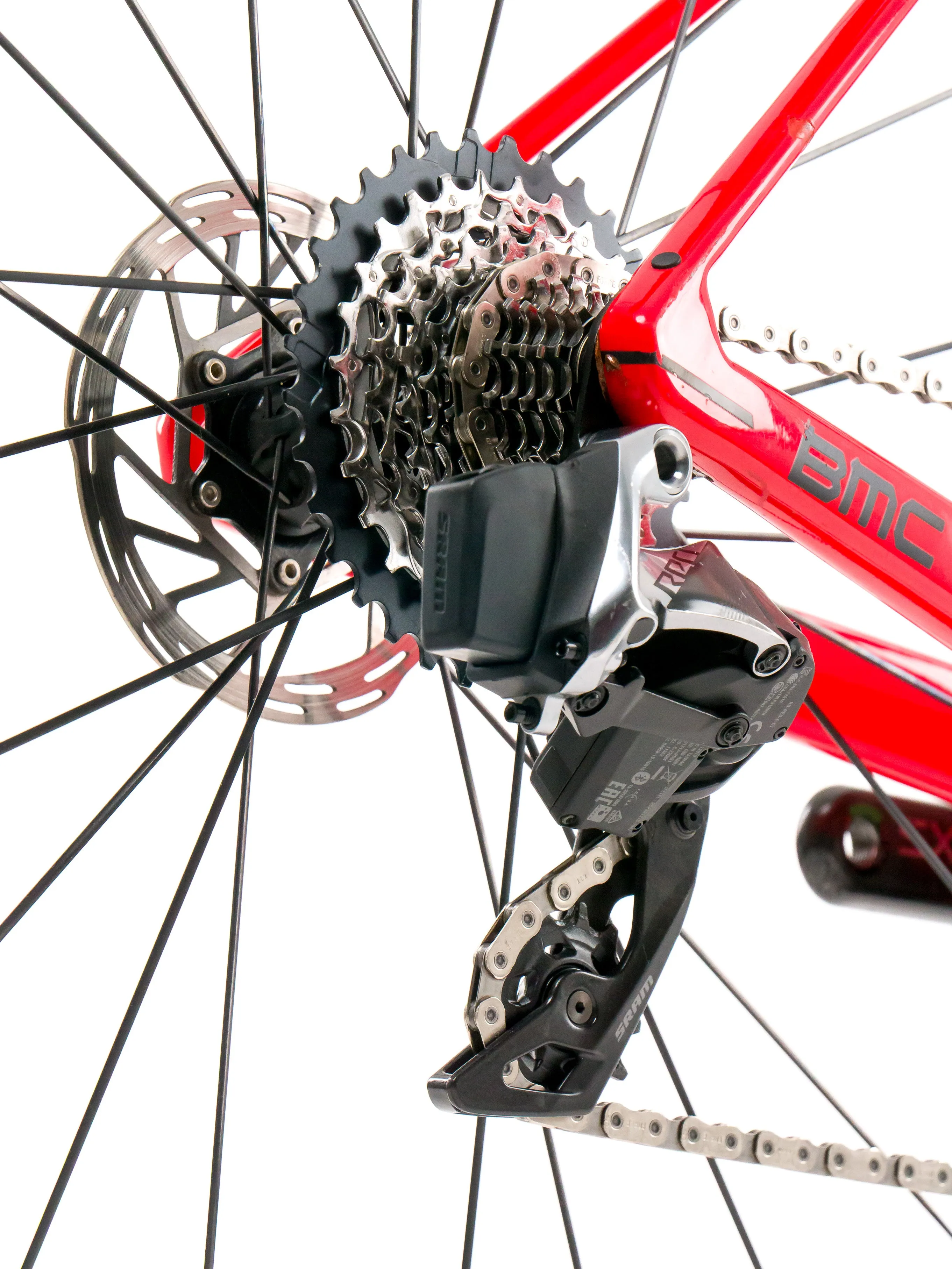 BMC Teammachine SLR01  2023 Team Tudor Pro Cycling R. Pluimers size 54 Sram Red eTap AXS 2x12sp