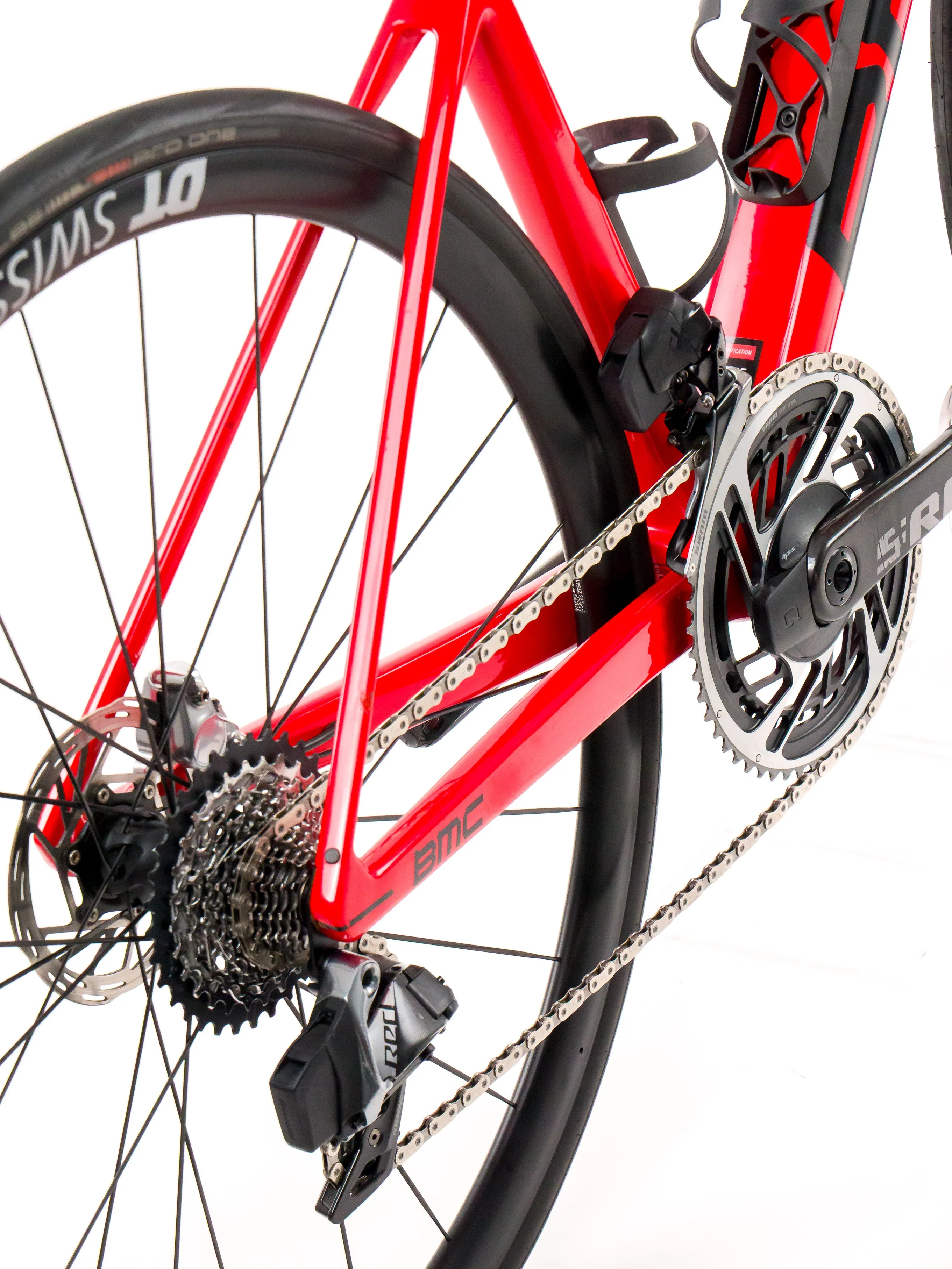 BMC Teammachine SLR01  2023 Team Tudor Pro Cycling R. Pluimers size 54 Sram Red eTap AXS 2x12sp