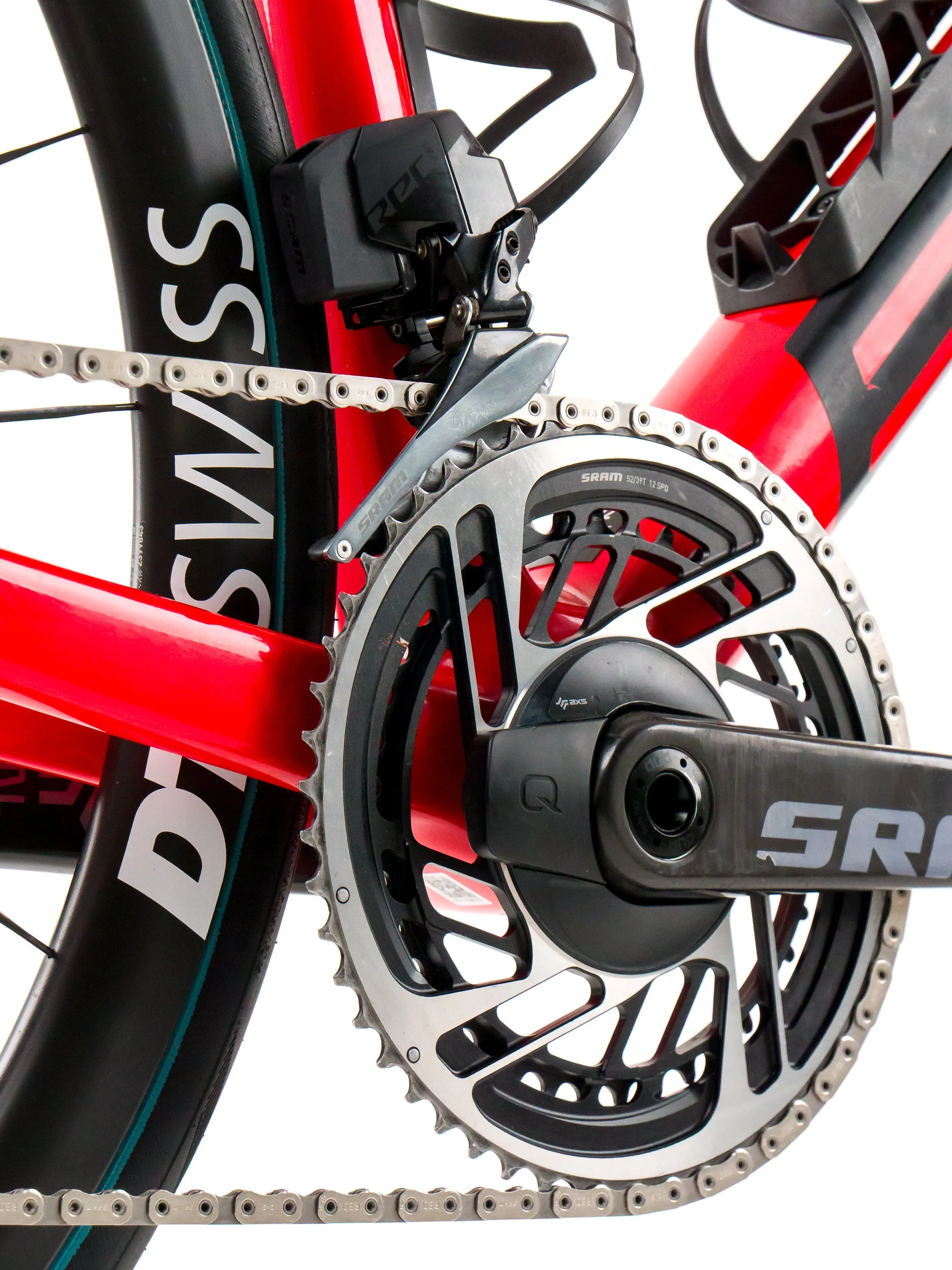 BMC Teammachine SLR01  2023 Team Tudor Pro Cycling S. Pellaud size 54 Sram Red eTap AXS 2x12sp