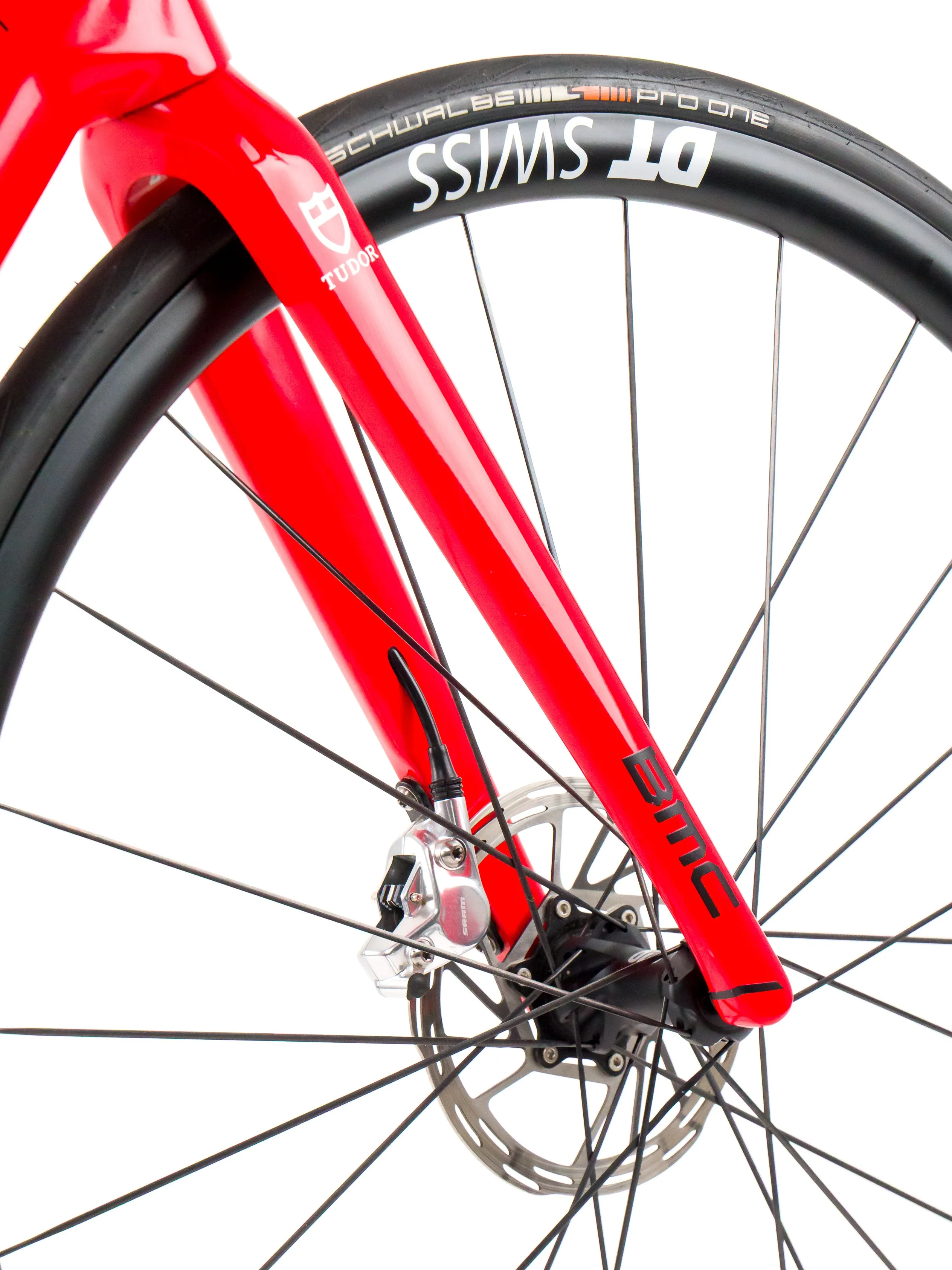 BMC Teammachine SLR01  2023 Team Tudor Pro Cycling S. Weiss size 54 Sram Red eTap AXS 2x12sp