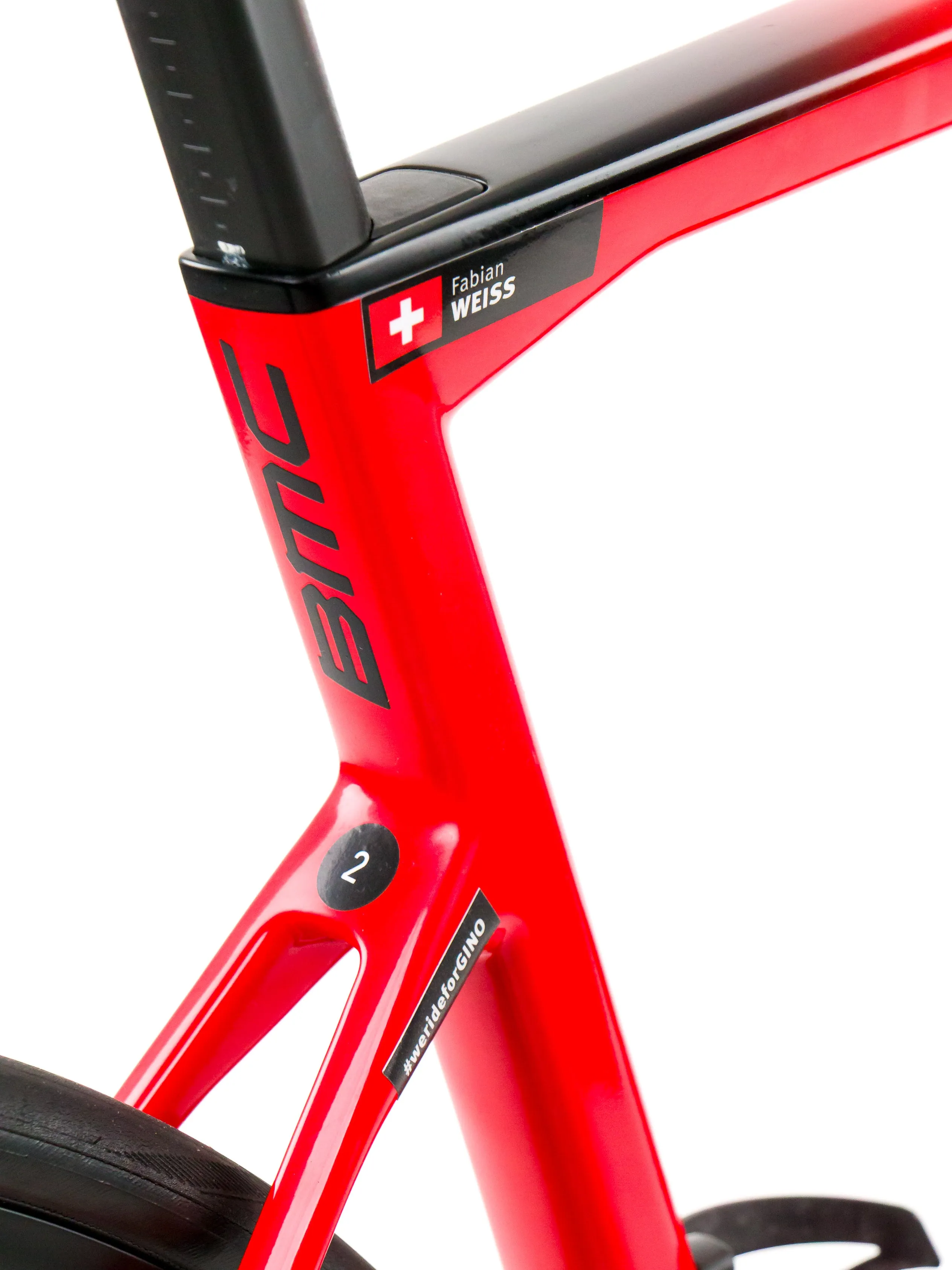 BMC Teammachine SLR01  2023 Team Tudor Pro Cycling S. Weiss size 54 Sram Red eTap AXS 2x12sp