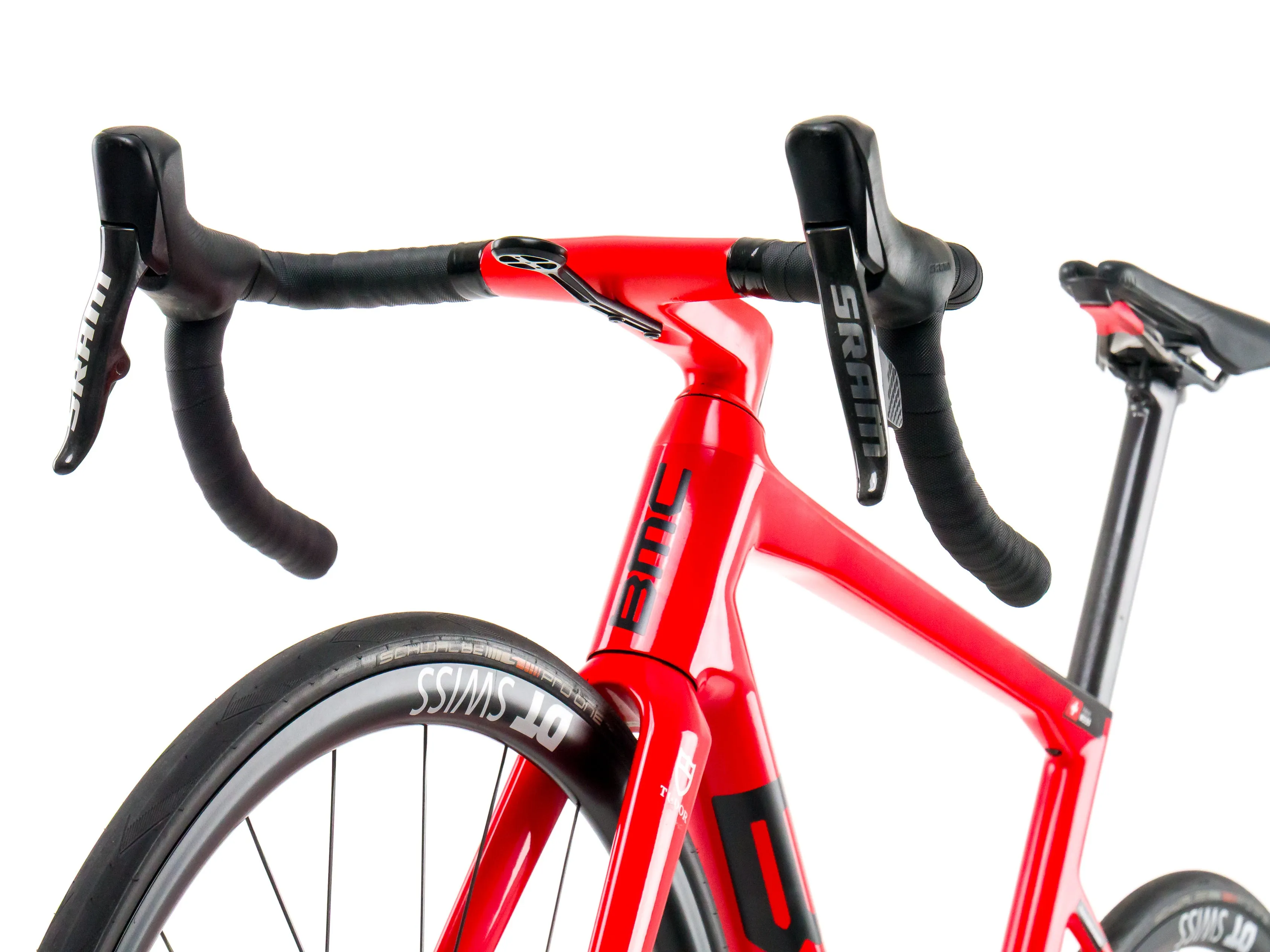BMC Teammachine SLR01  2023 Team Tudor Pro Cycling S. Weiss size 54 Sram Red eTap AXS 2x12sp