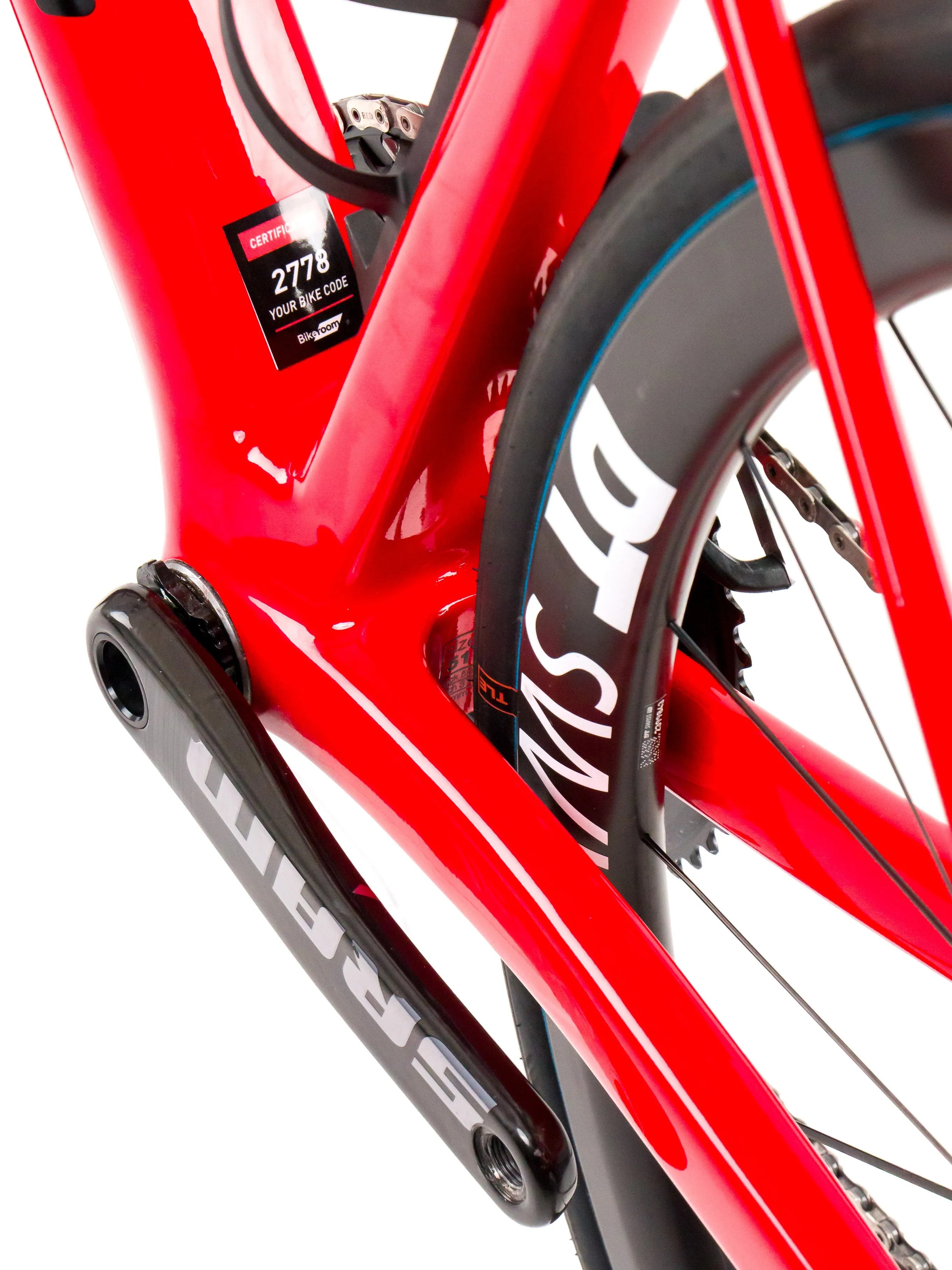 BMC Teammachine SLR01  2023 Team Tudor Pro Cycling  size 51 Sram Red eTap AXS 2x12sp
