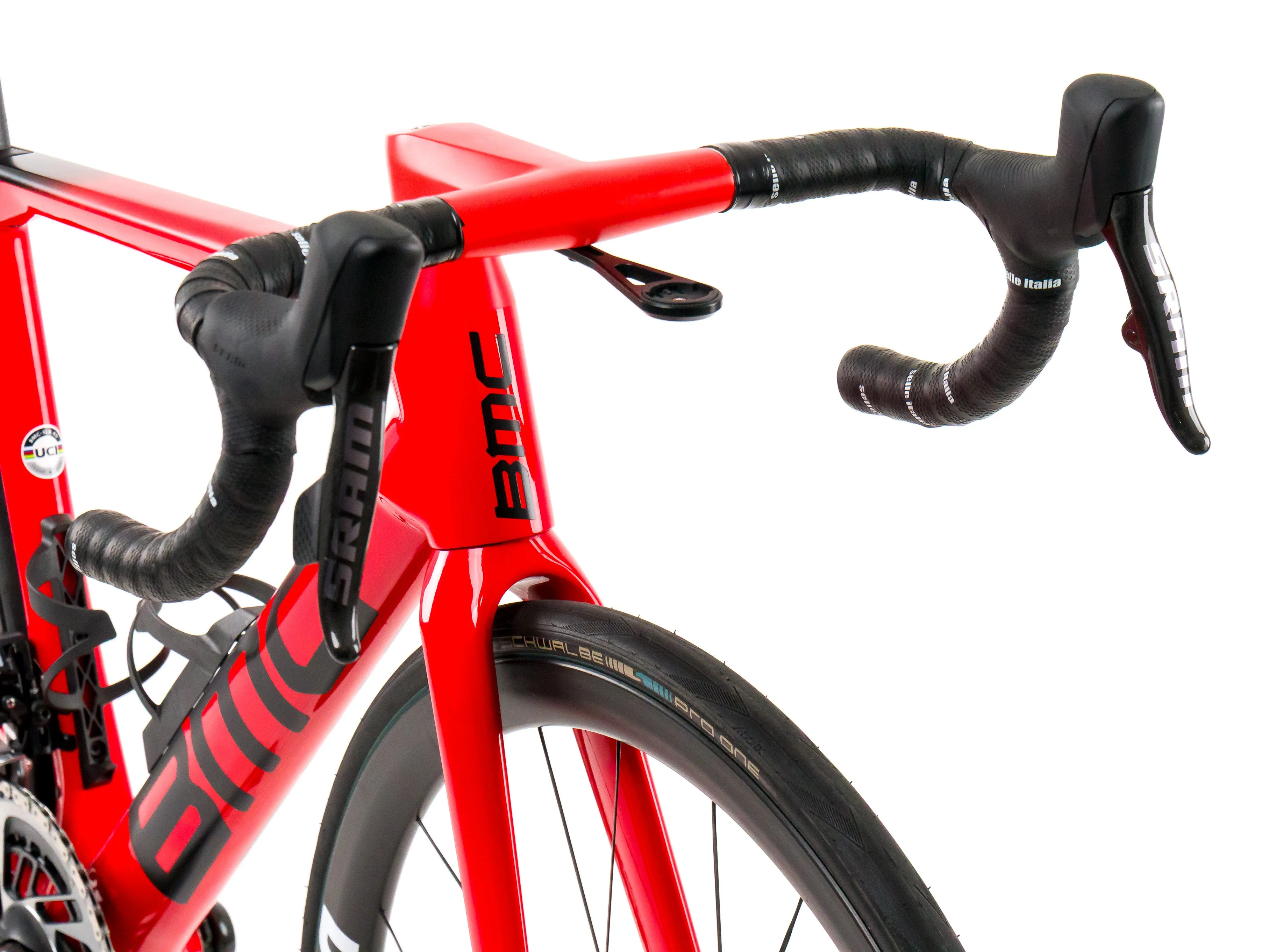 BMC Teammachine SLR01  2023 Team Tudor Pro Cycling  size 51 Sram Red eTap AXS 2x12sp