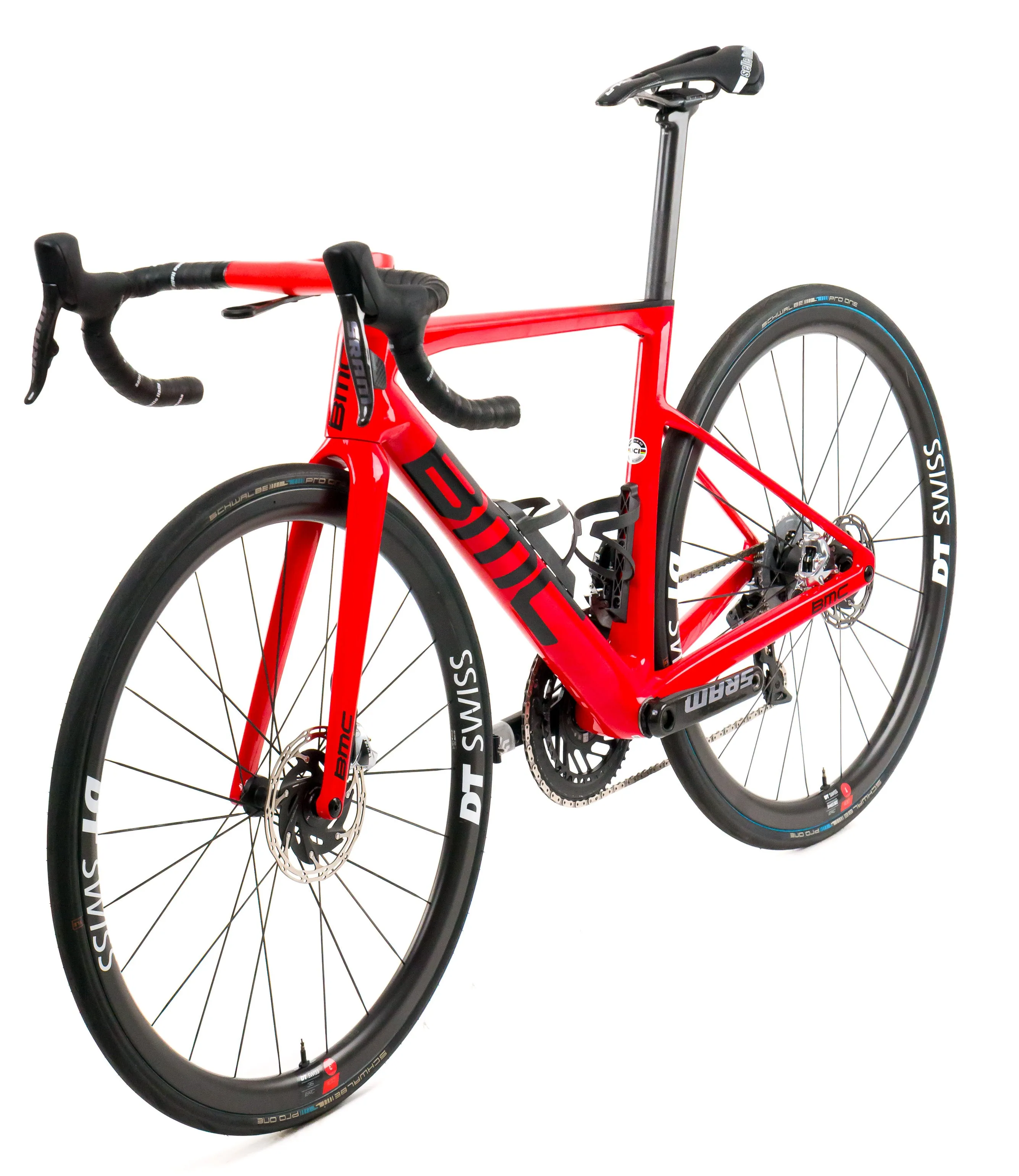 BMC Teammachine SLR01  2023 Team Tudor Pro Cycling  size 51 Sram Red eTap AXS 2x12sp