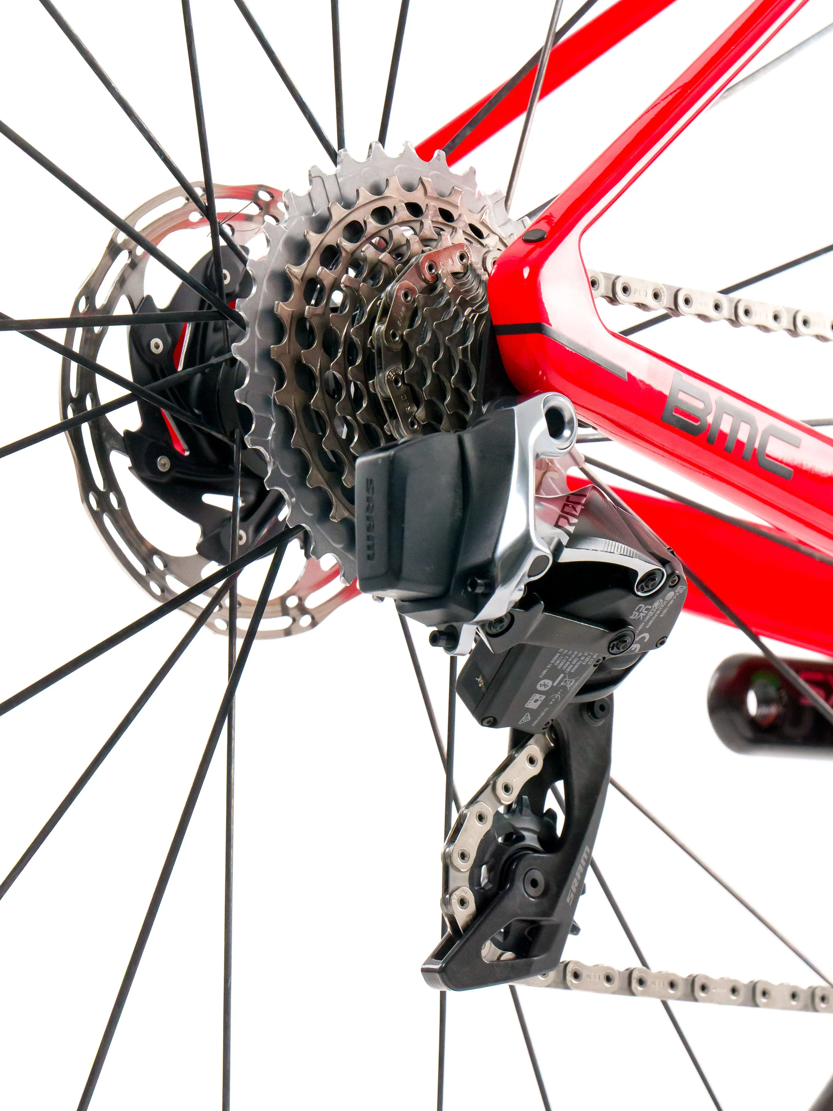 BMC Teammachine SLR01  2023 Team Tudor Pro Cycling  size 51 Sram Red eTap AXS 2x12sp