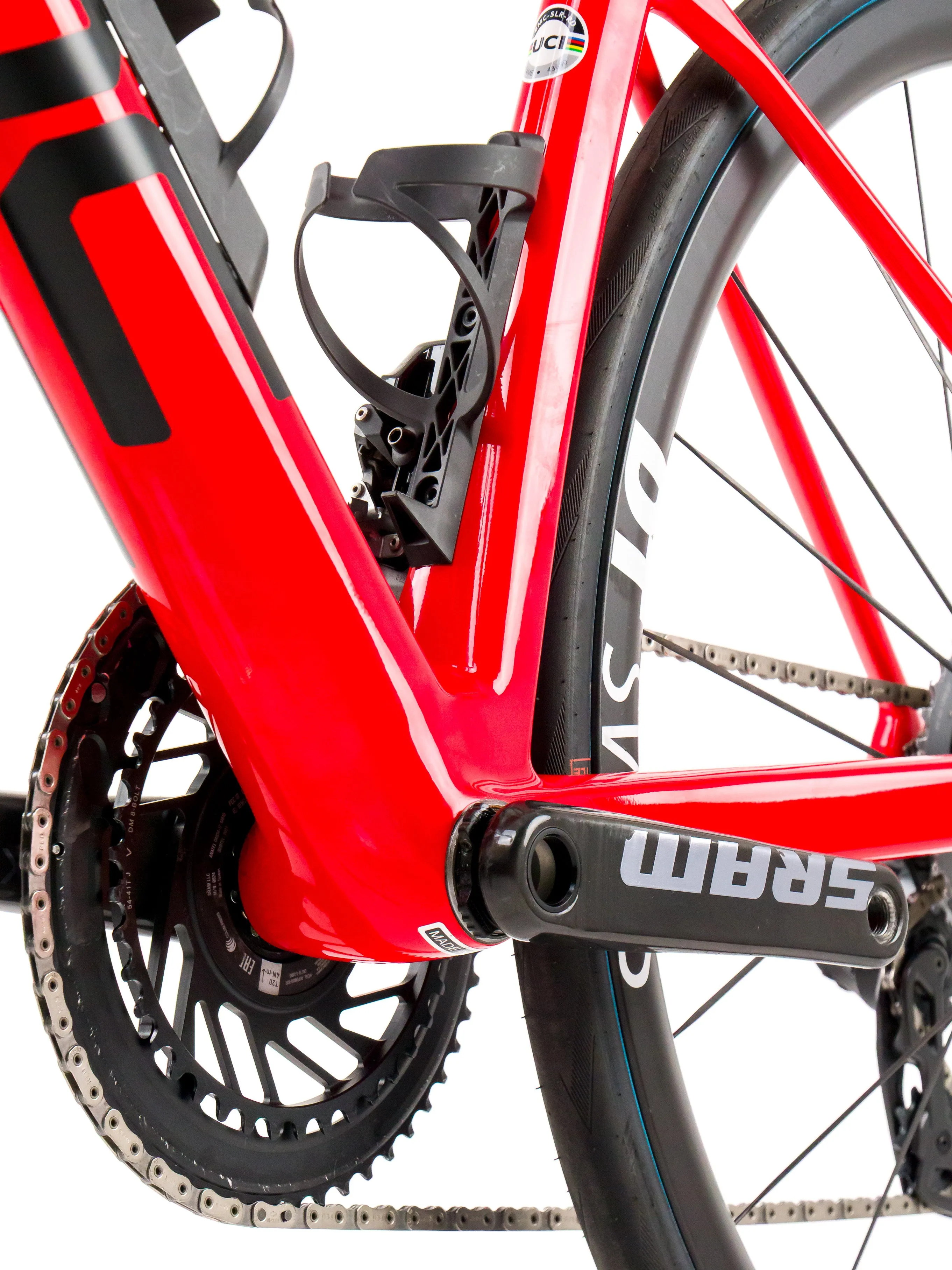BMC Teammachine SLR01  2023 Team Tudor Pro Cycling  size 51 Sram Red eTap AXS 2x12sp