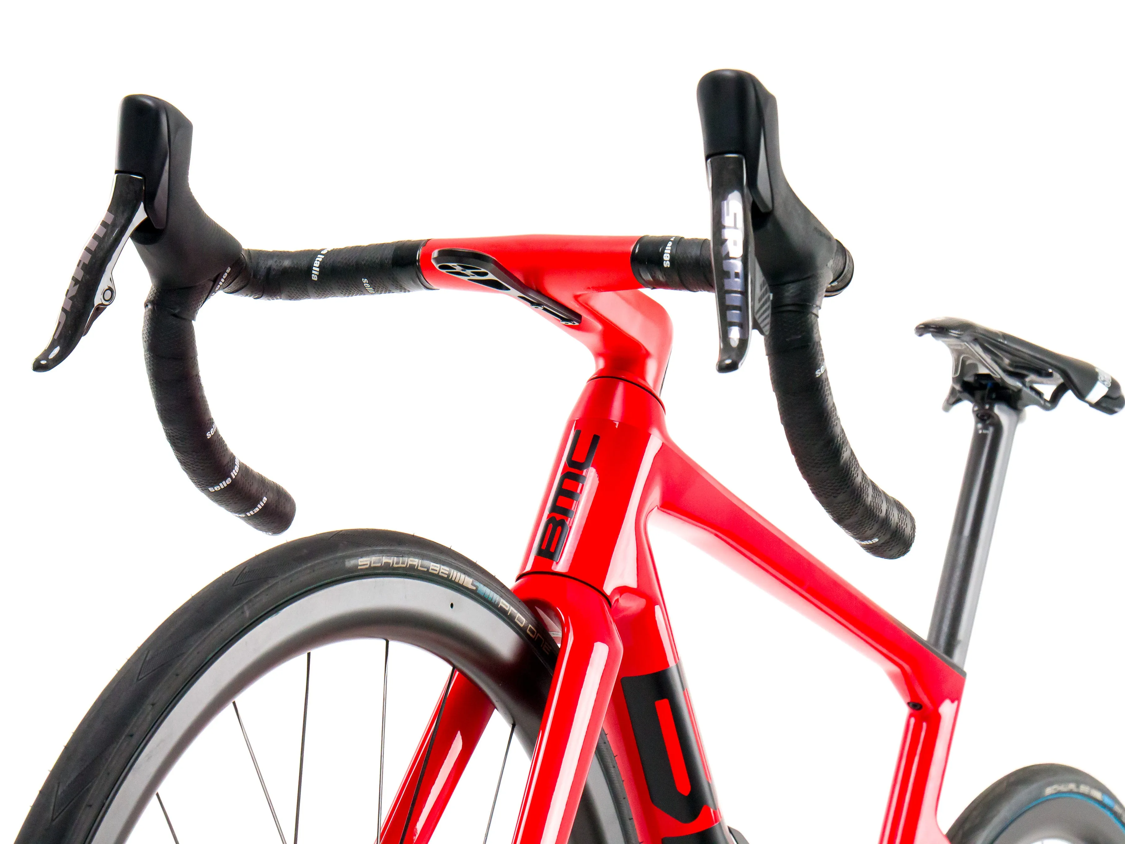BMC Teammachine SLR01  2023 Team Tudor Pro Cycling  size 51 Sram Red eTap AXS 2x12sp
